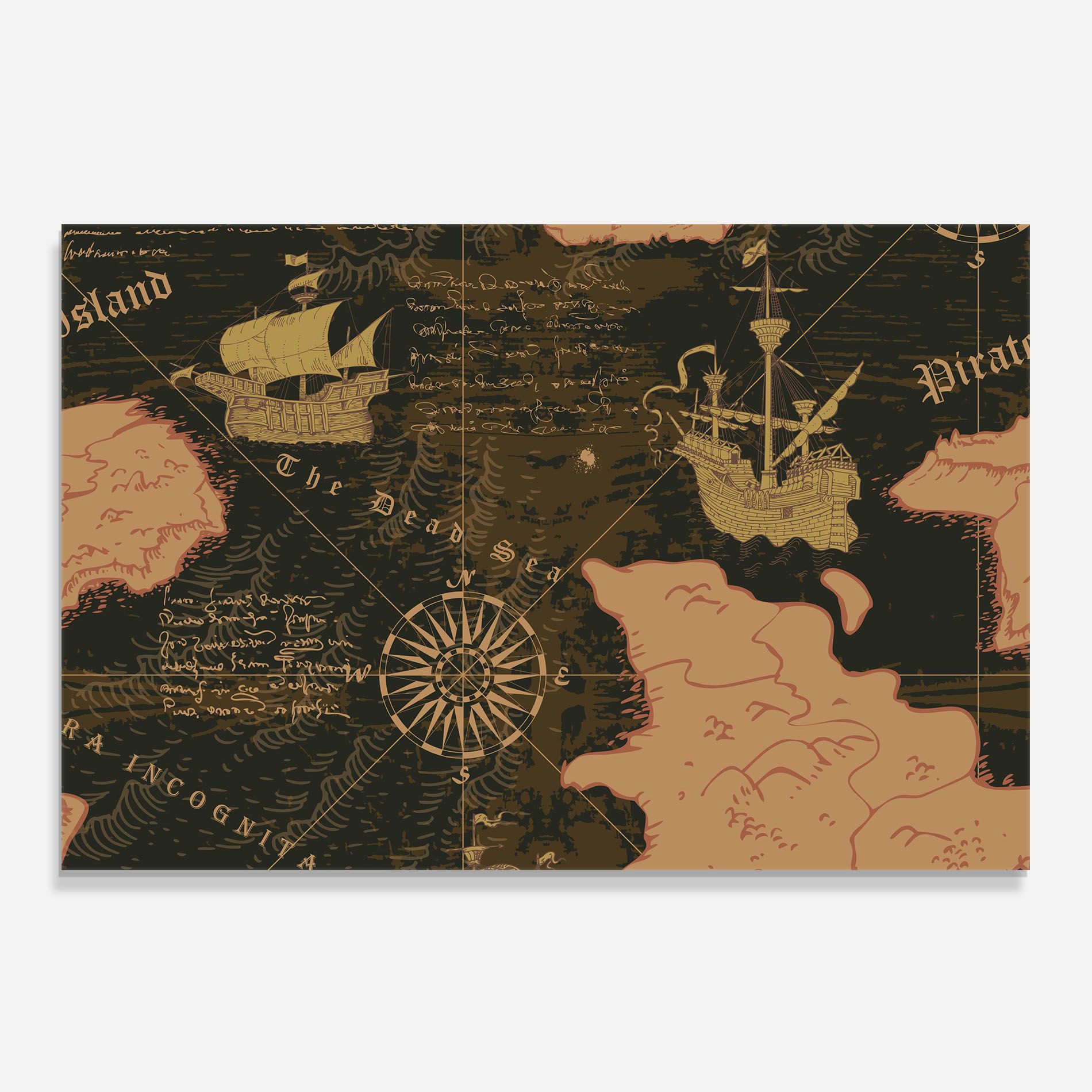 Cool Old Map mockup 0