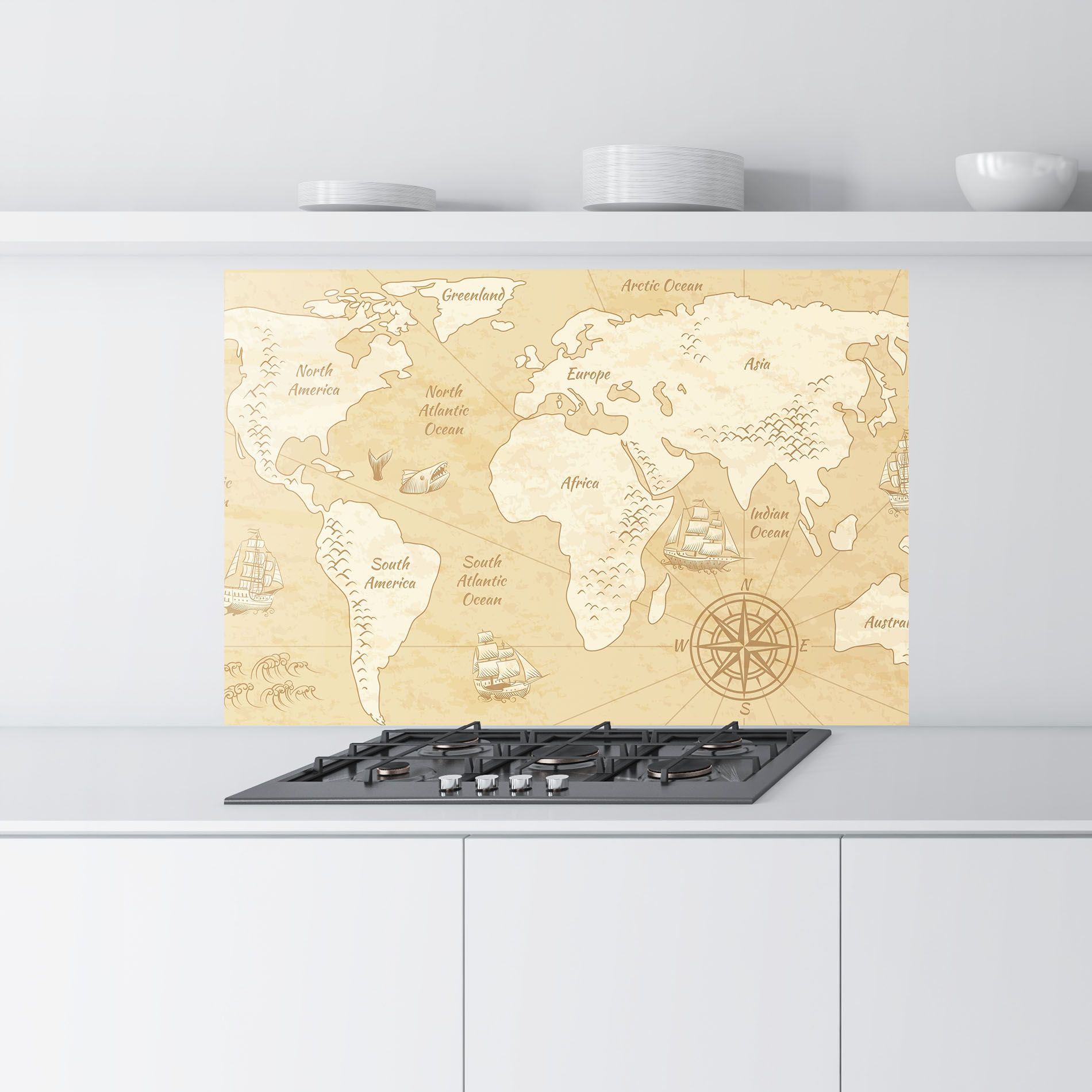 Old Continents Map mockup 9