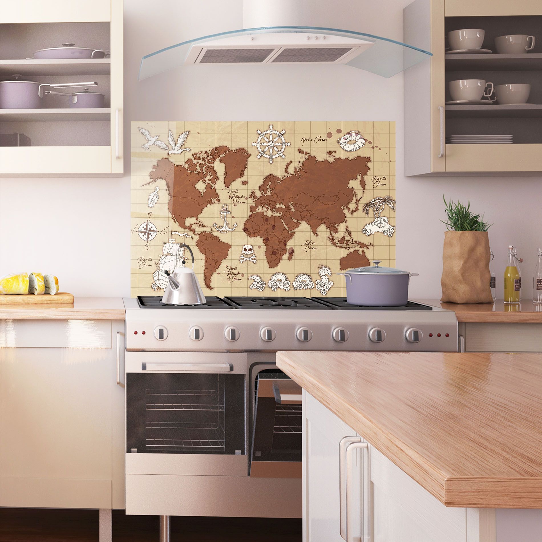 Old Pirate Map mockup 1