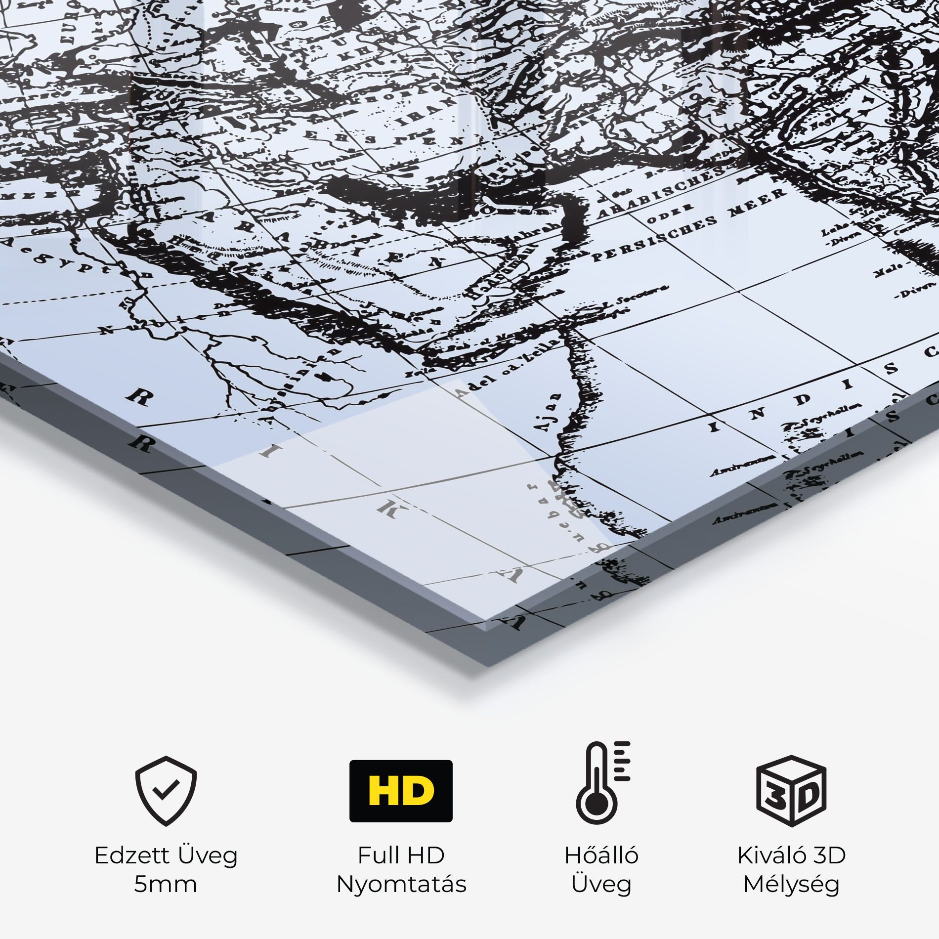 Blue Old Map mockup 2