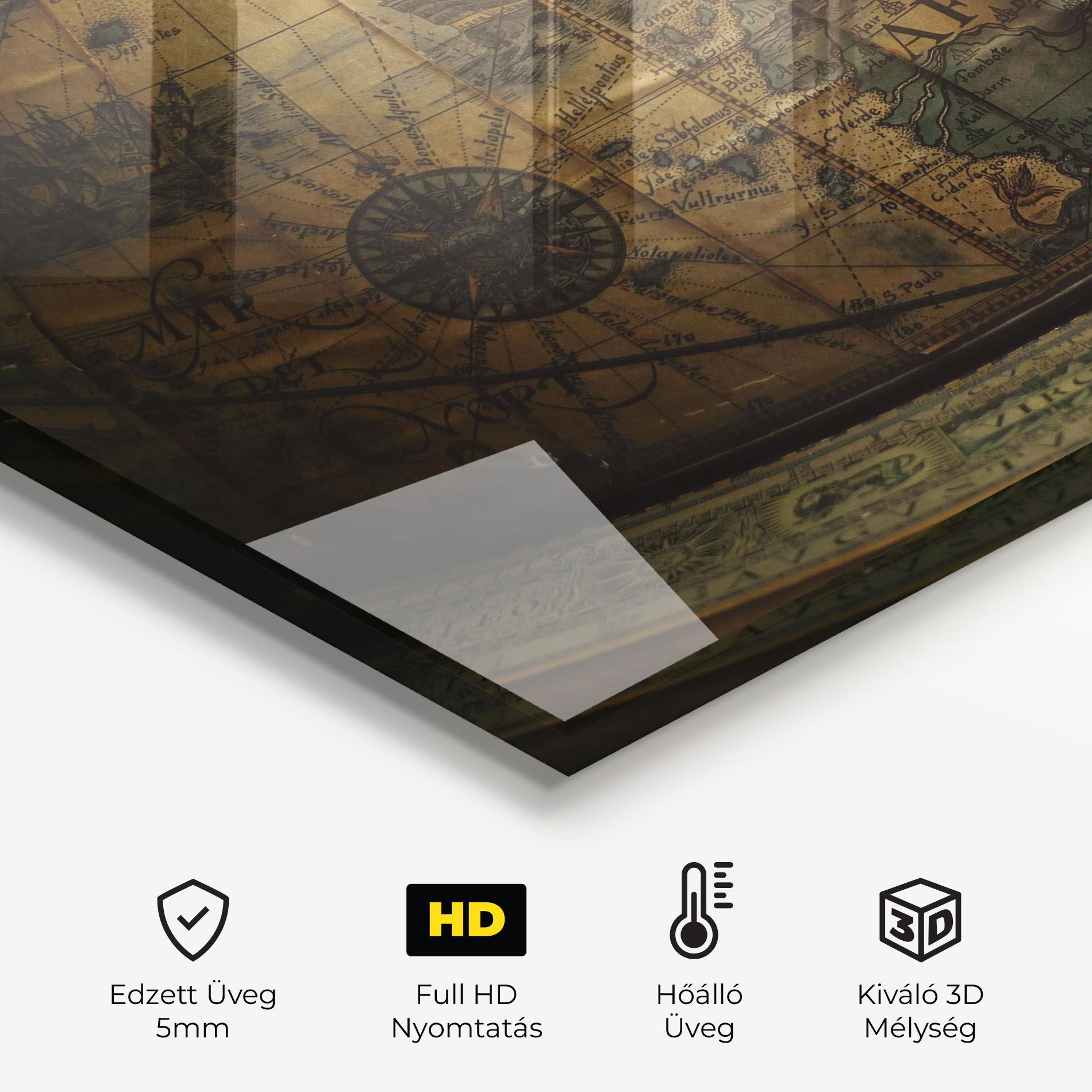 Globe Map mockup 2