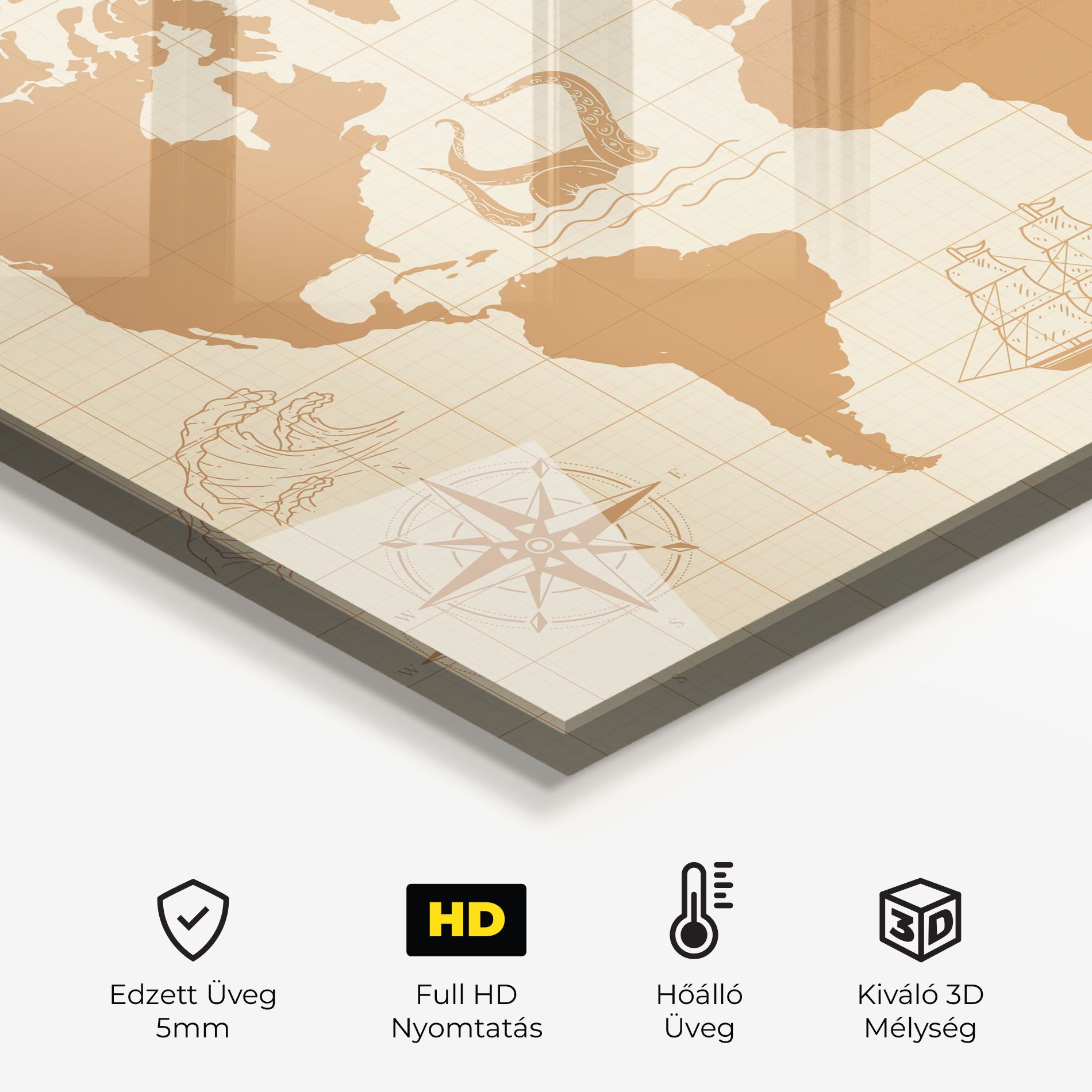 Light Cream Map mockup 2