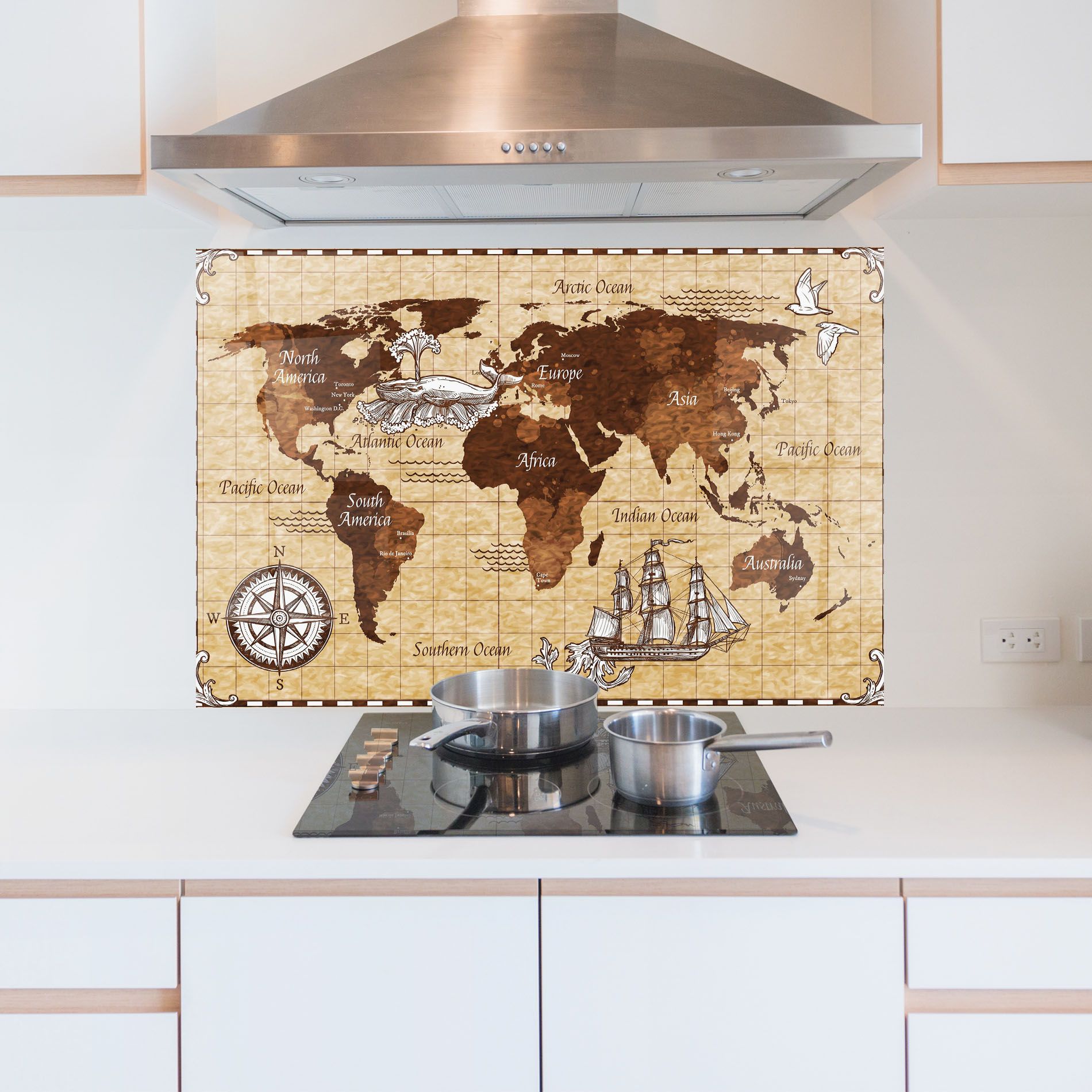 Pirate World Map mockup 5