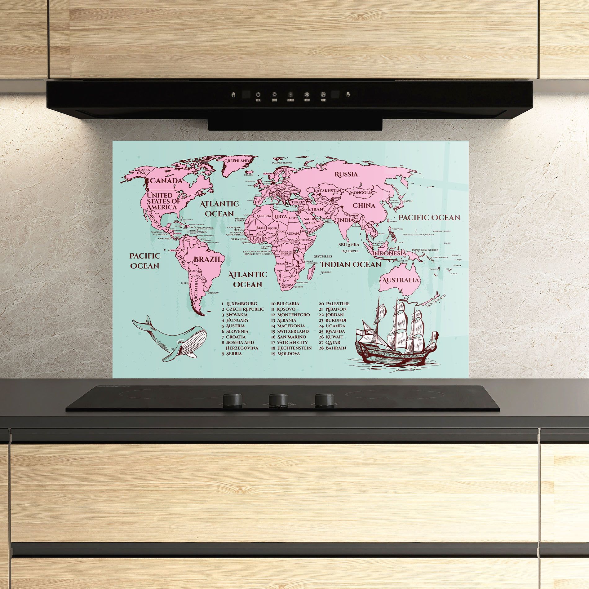 Pink Pirate Map mockup 3