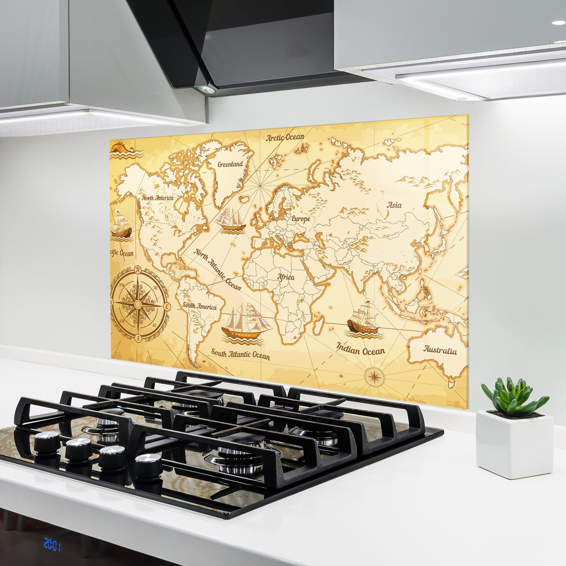 Gold Old Map mockup 6