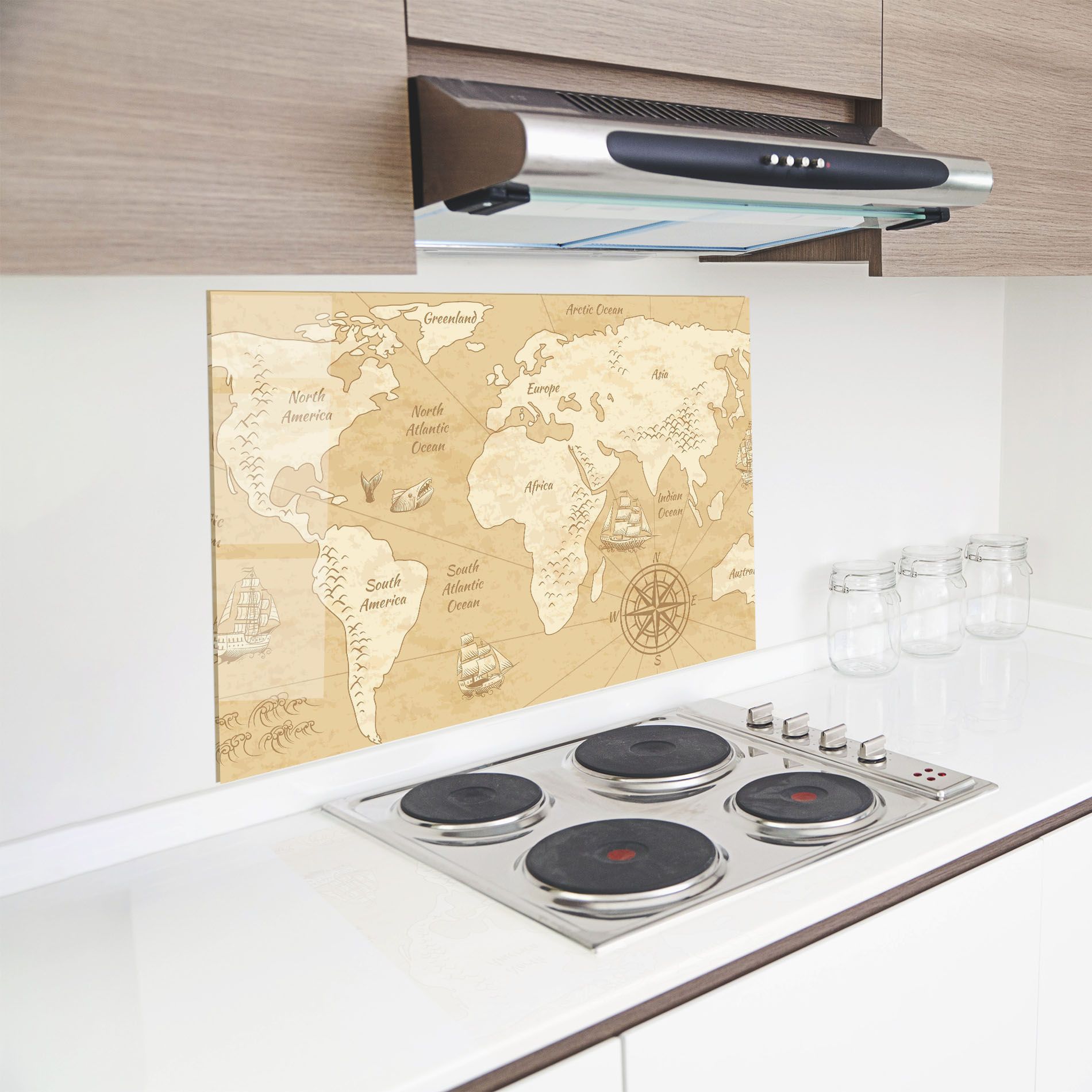 Old Continents Map mockup 8