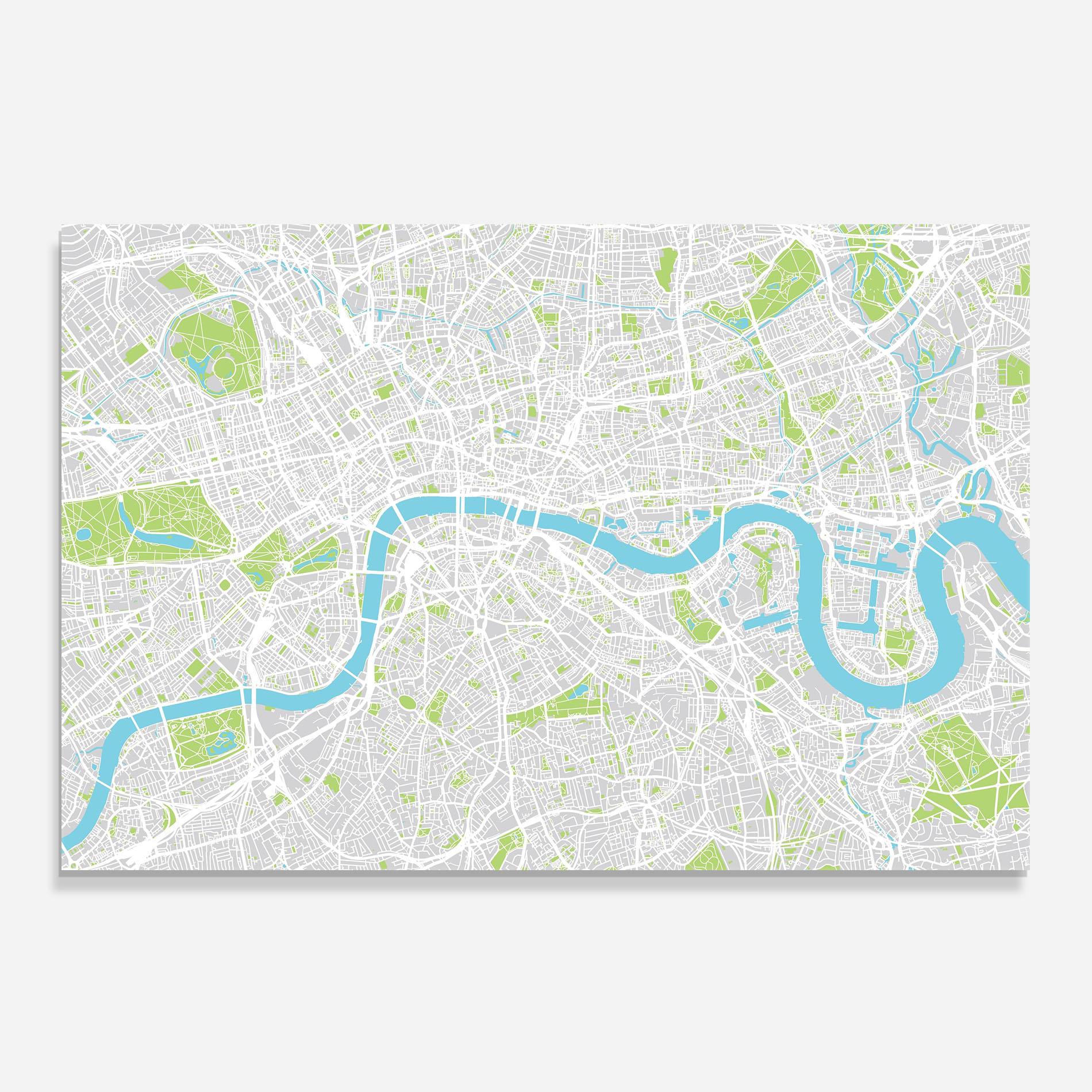 Konyhai üveg hátfal City Color Map mockup 0