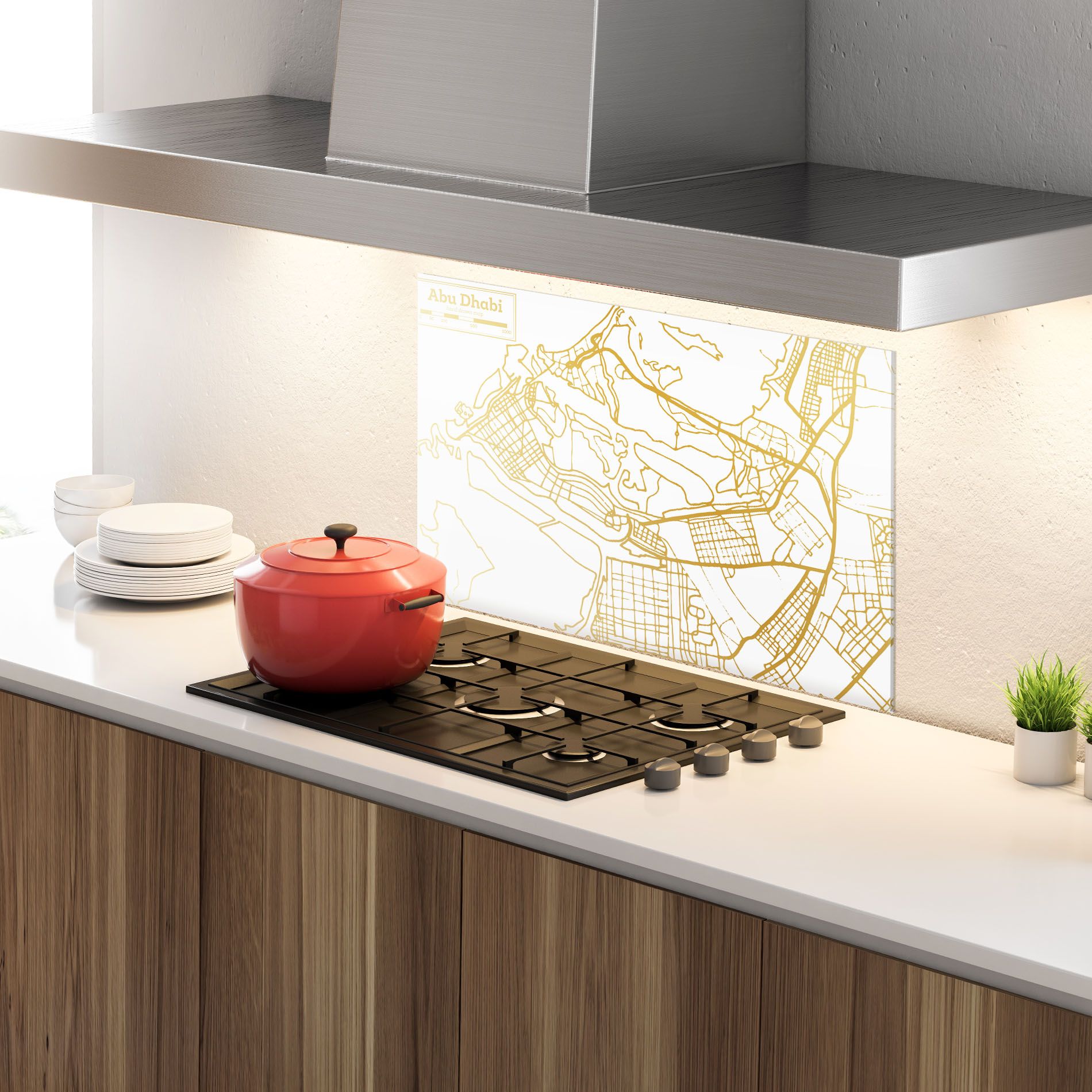 Abu Dhabi Map mockup 4