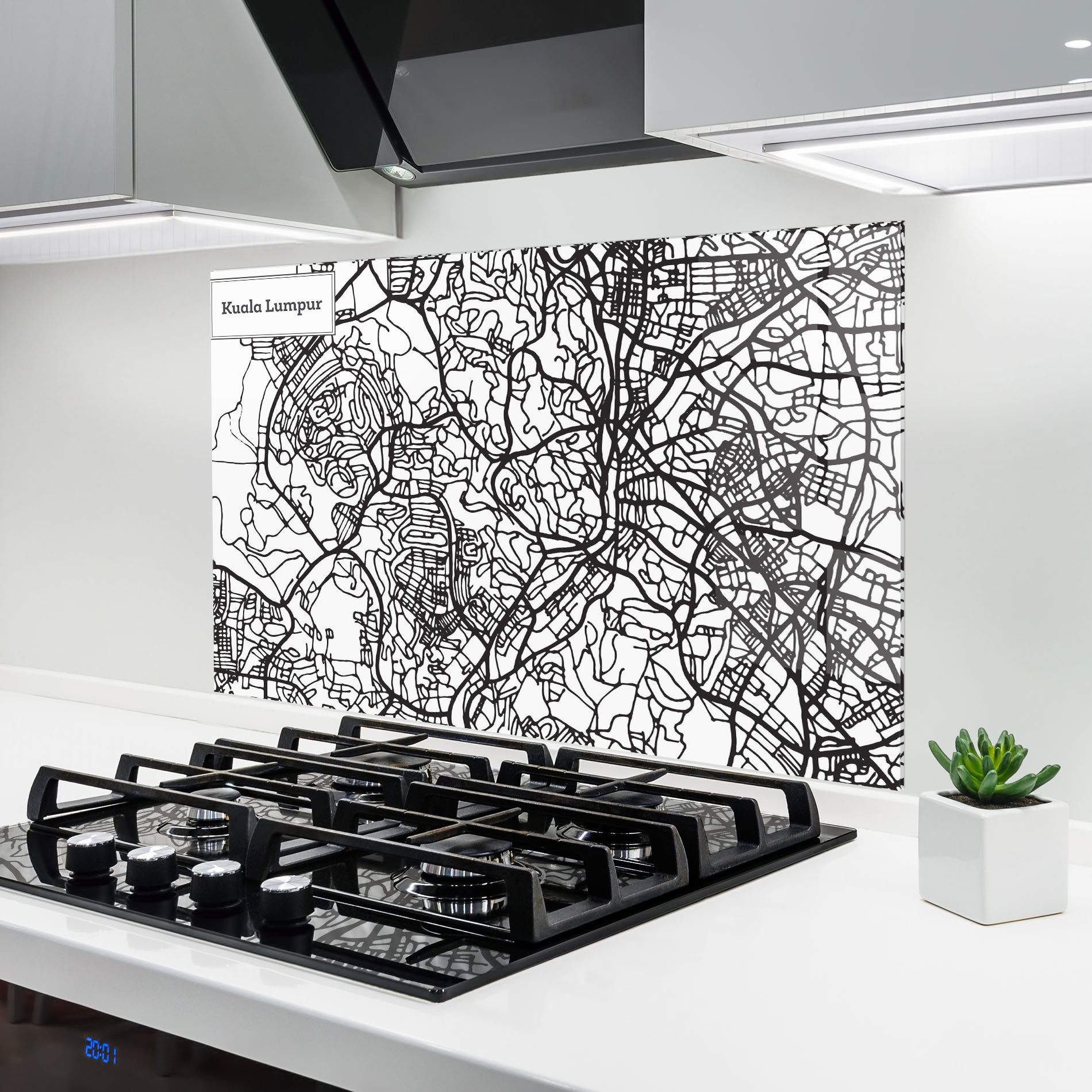 Kuala Lumpur Map mockup 6