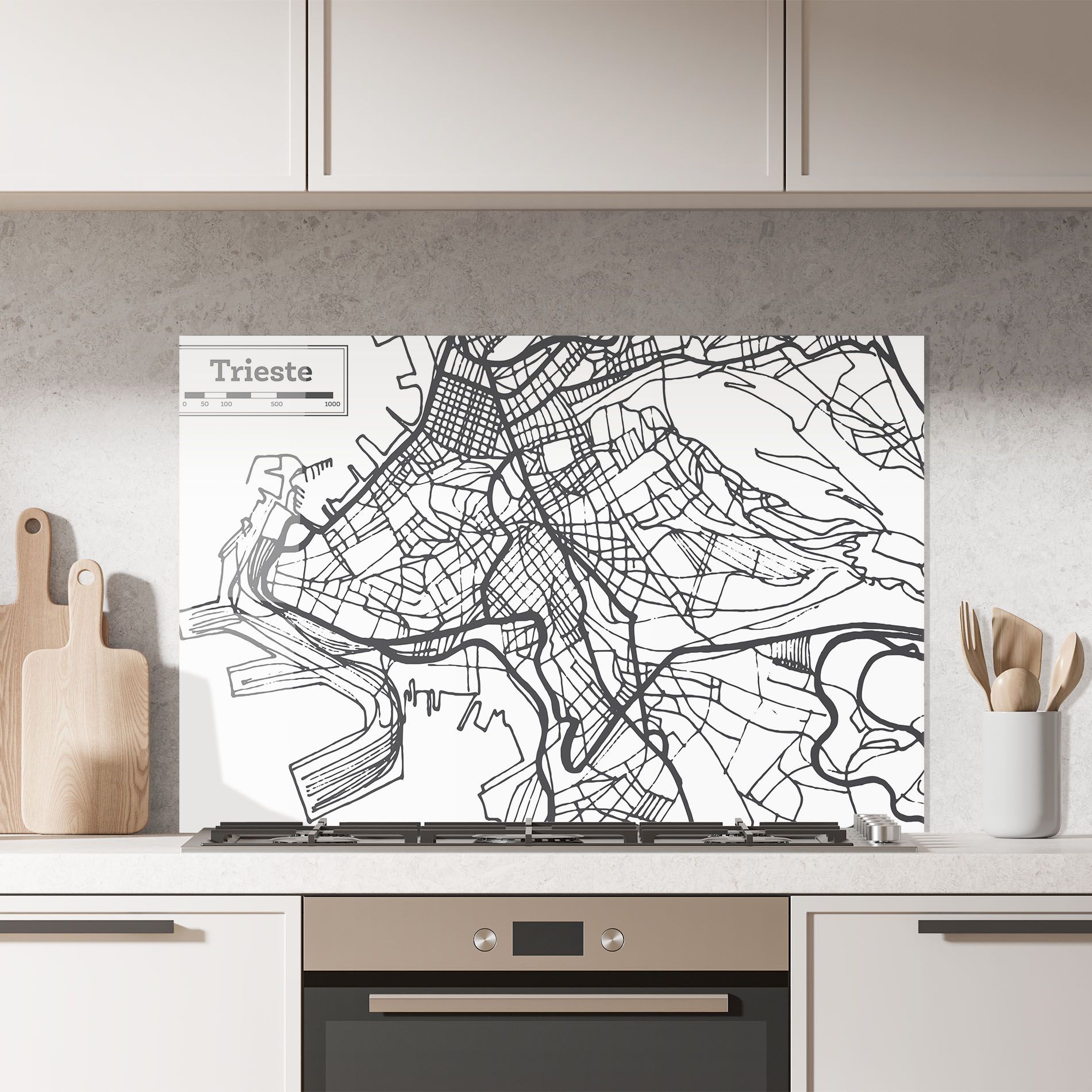 Trieste Map mockup 7