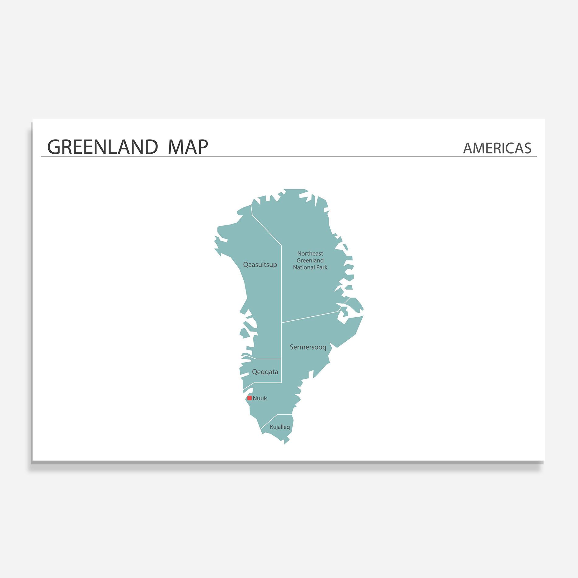Greenland Map mockup 0