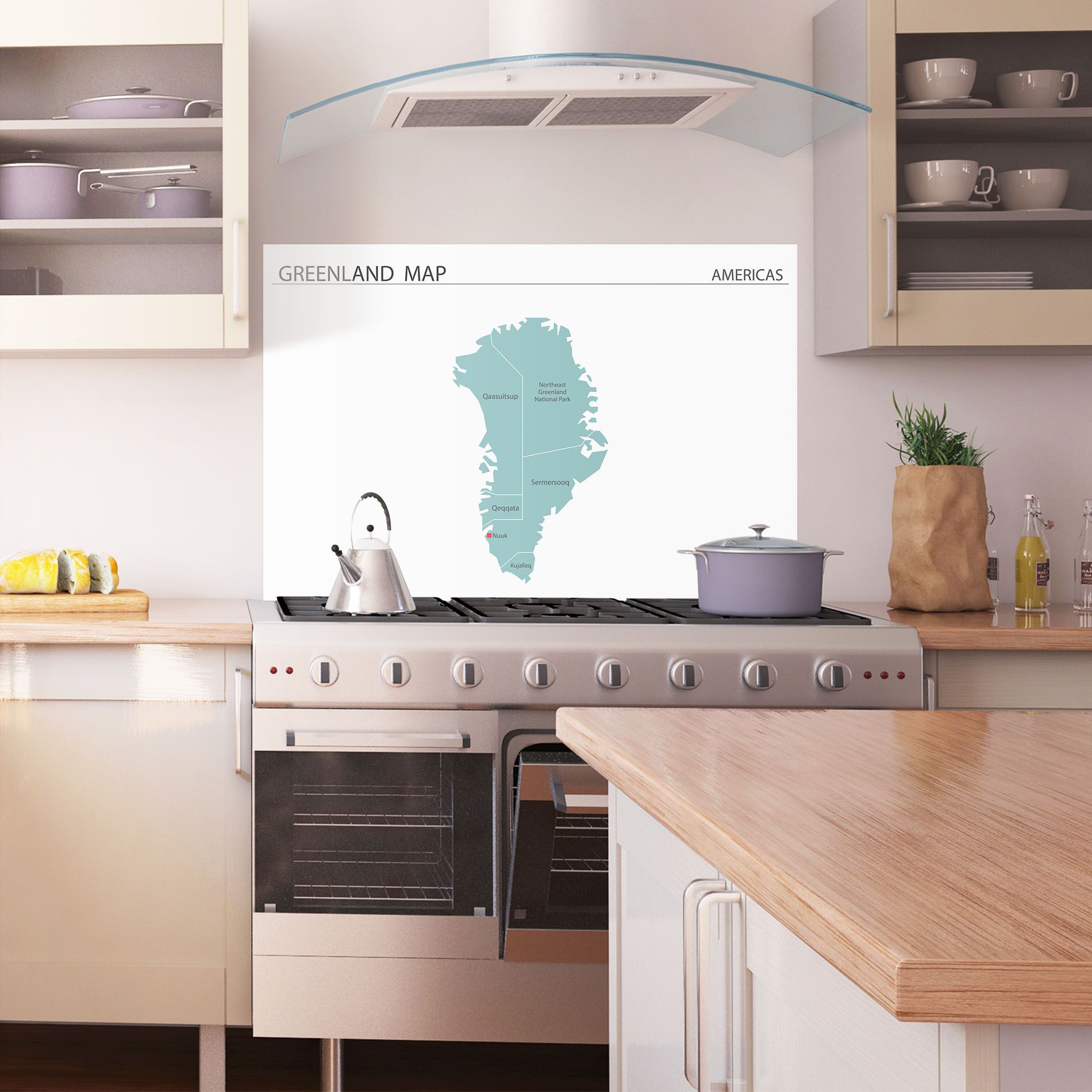 Greenland Map mockup 1