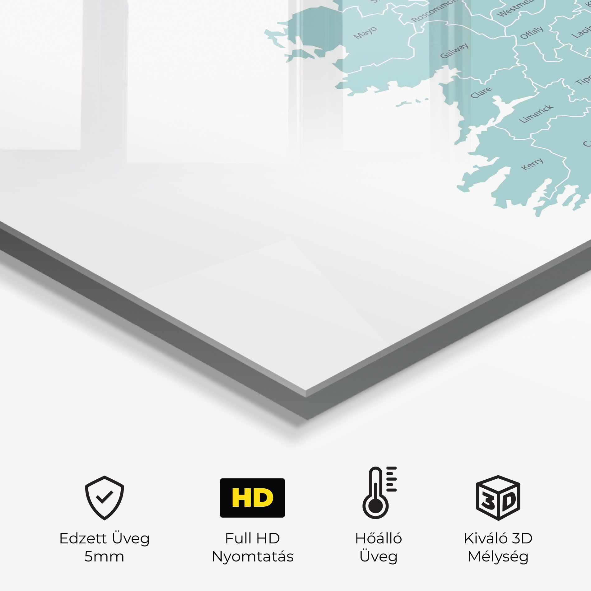 Ireland Map mockup 2