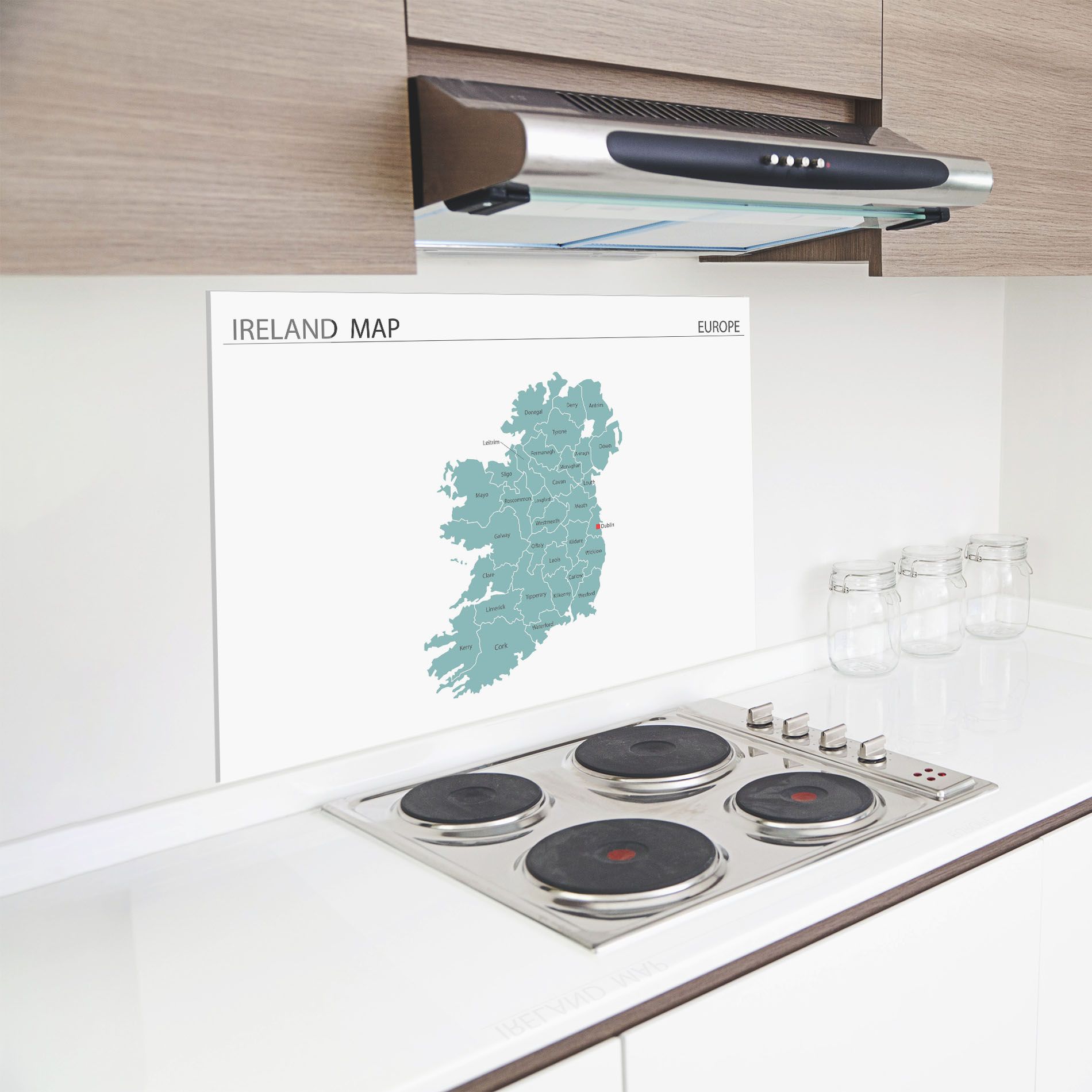 Ireland Map mockup 8