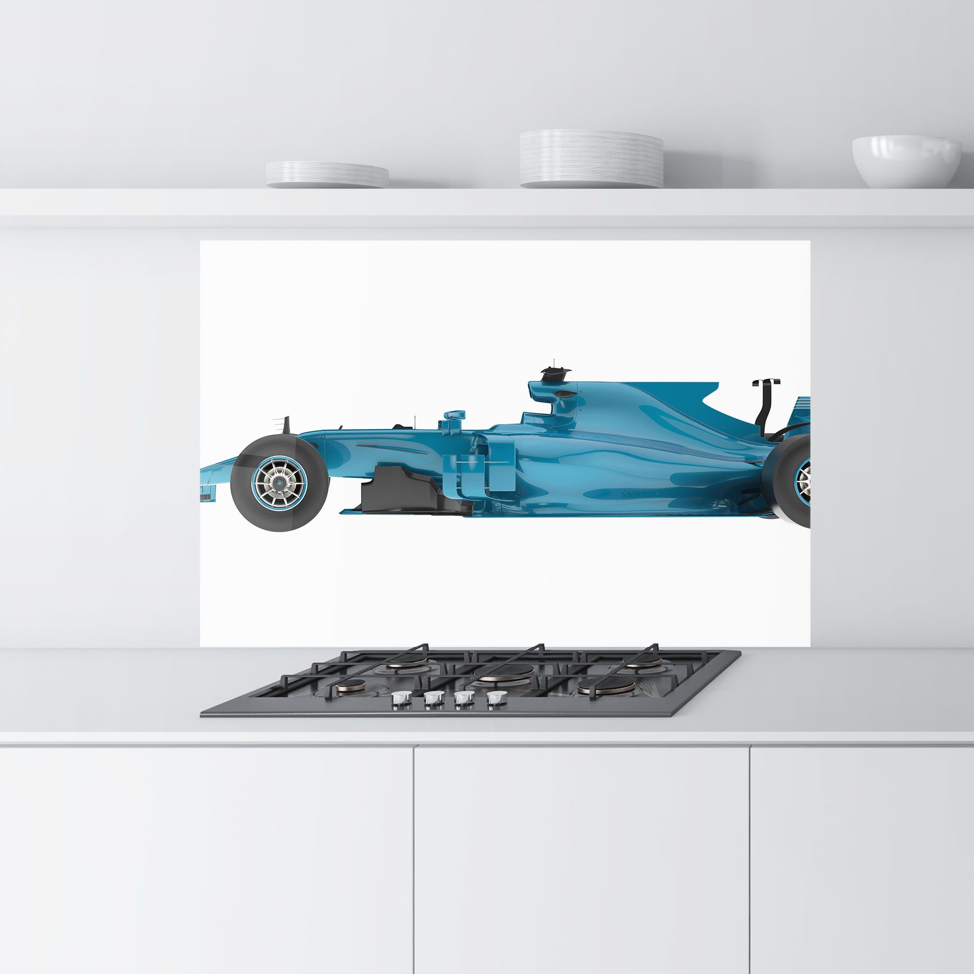 Blue F1 Toy mockup 9