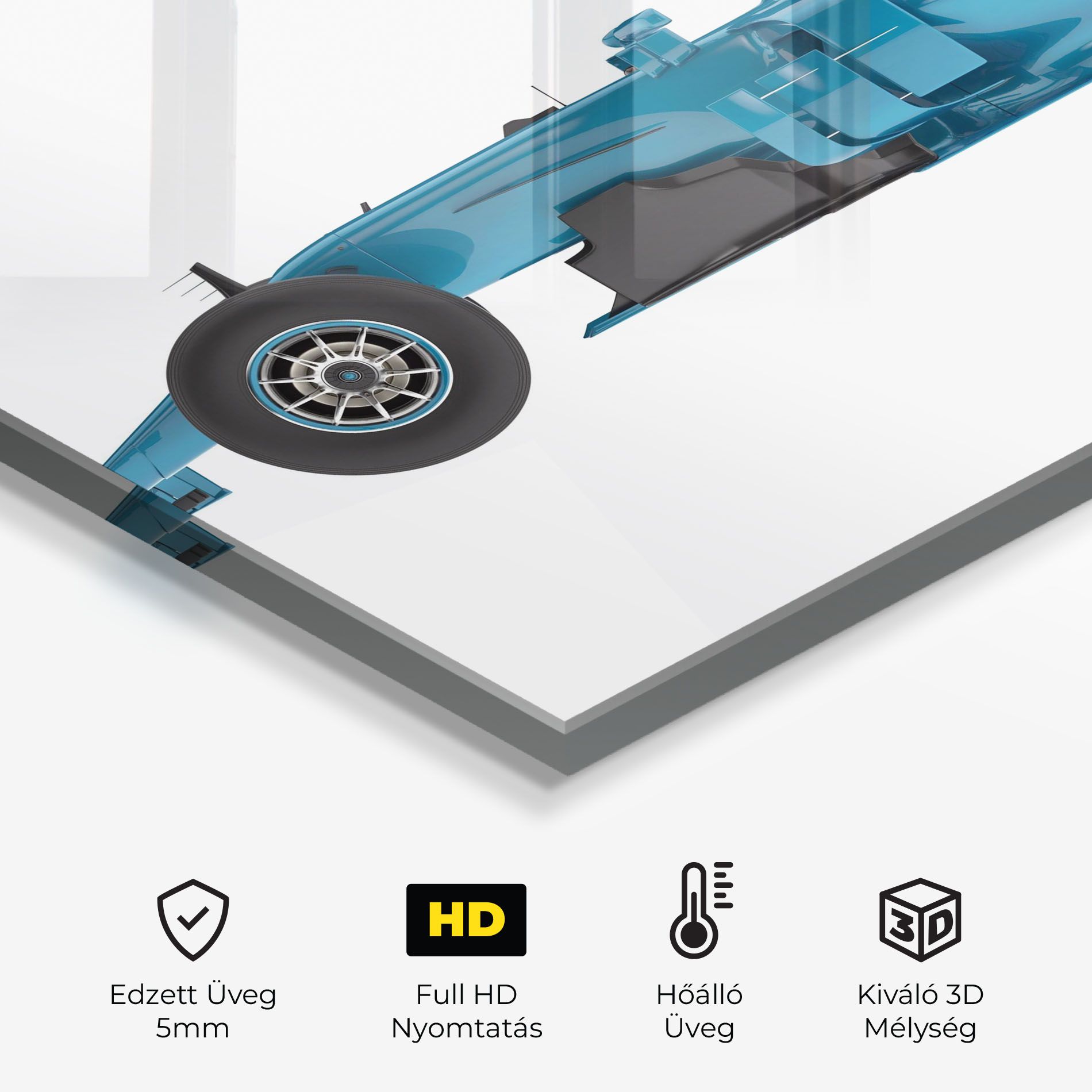 Blue F1 Toy mockup 2