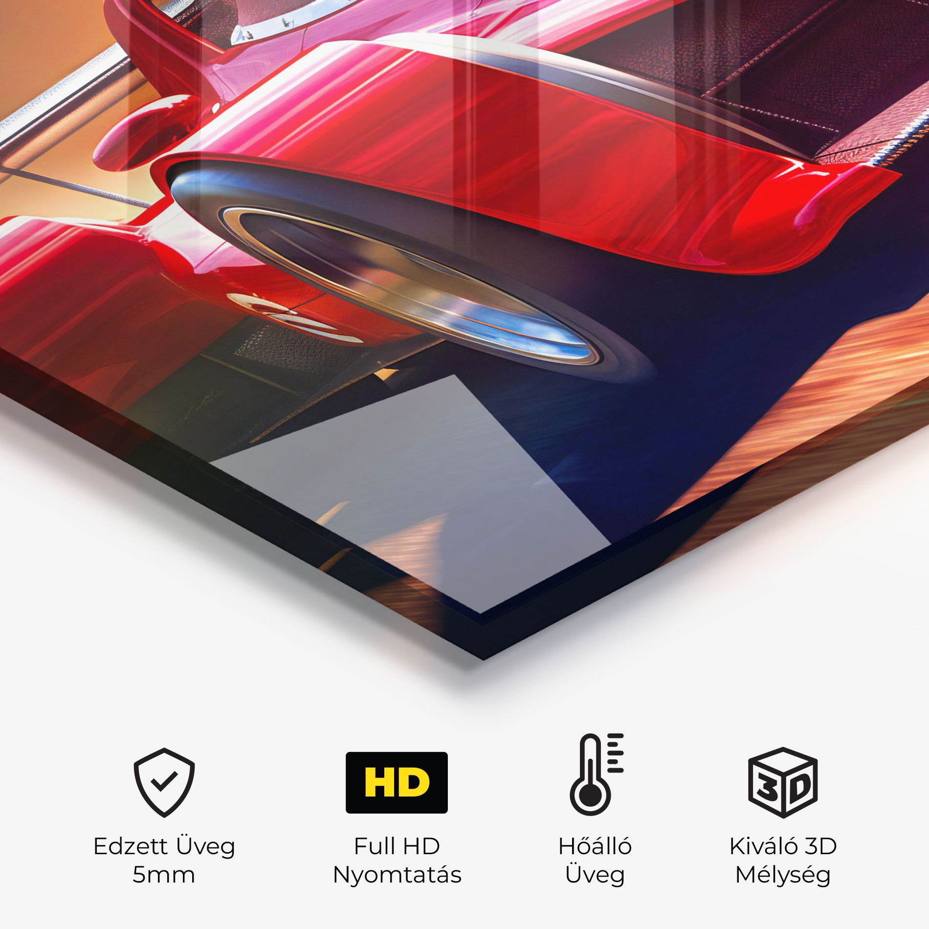 Red Race Car mockup 2