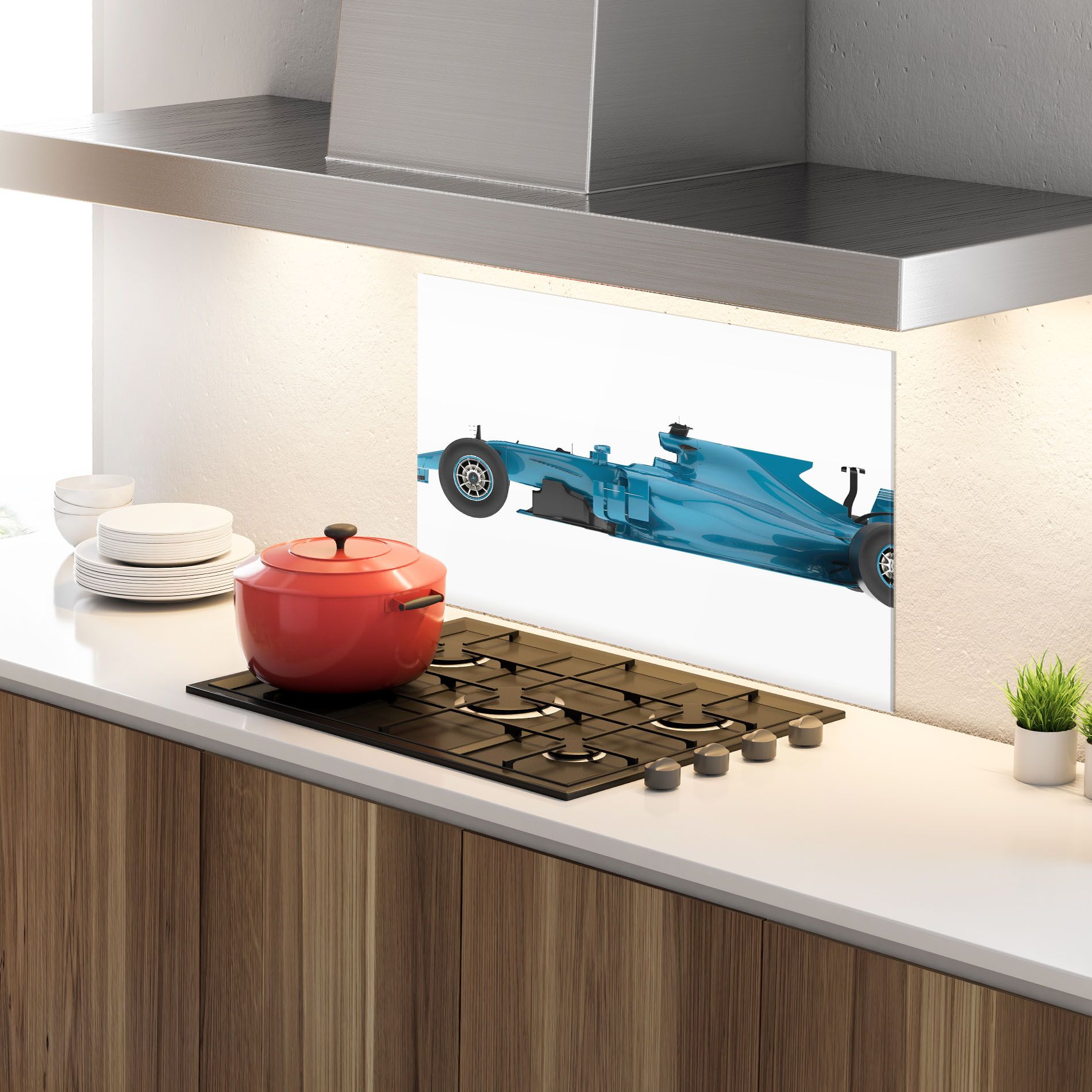 Blue F1 Toy mockup 4