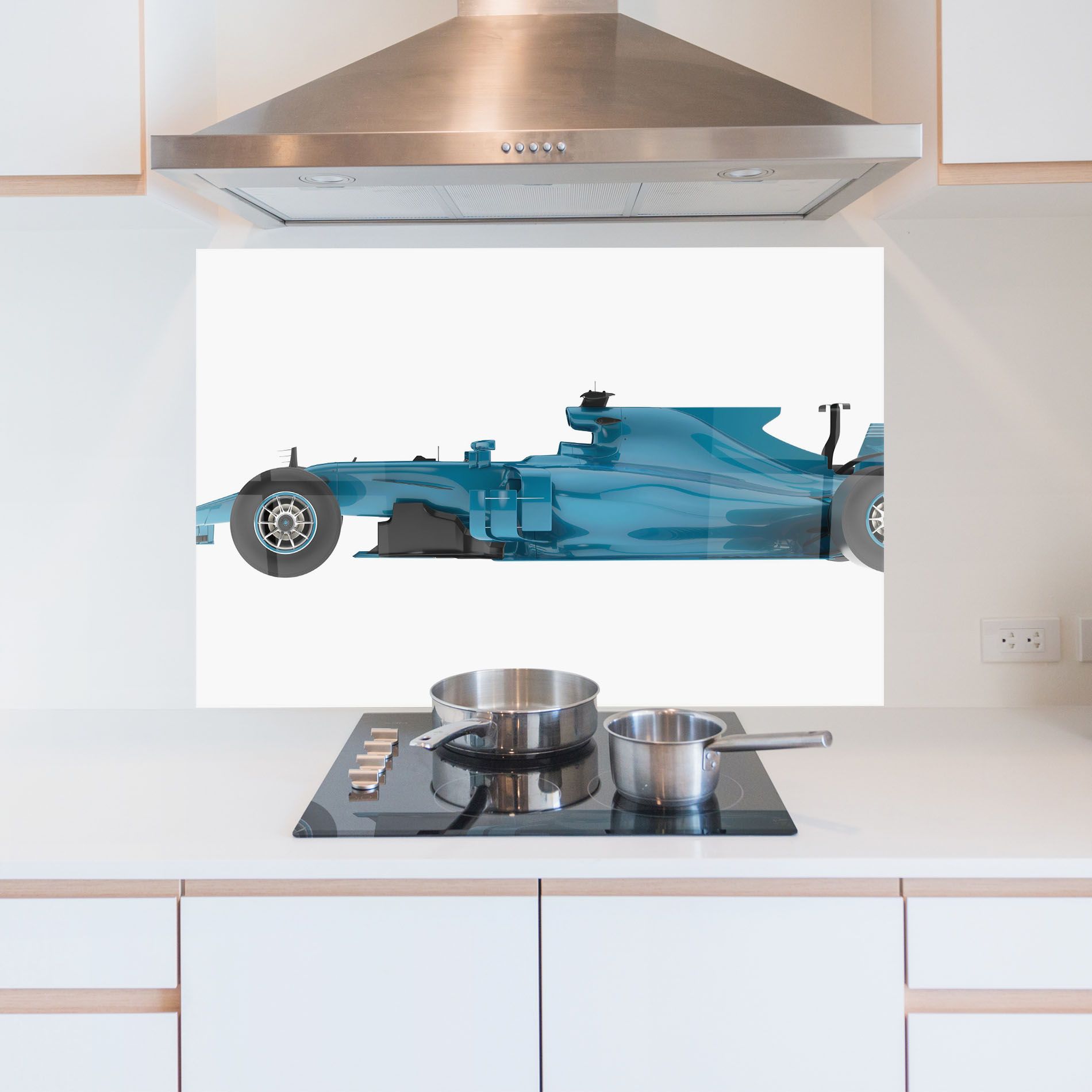 Blue F1 Toy mockup 5