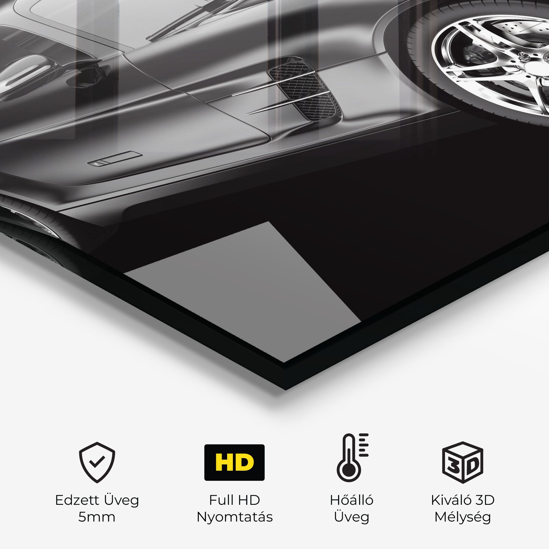 Black Matte Mercedes mockup 2