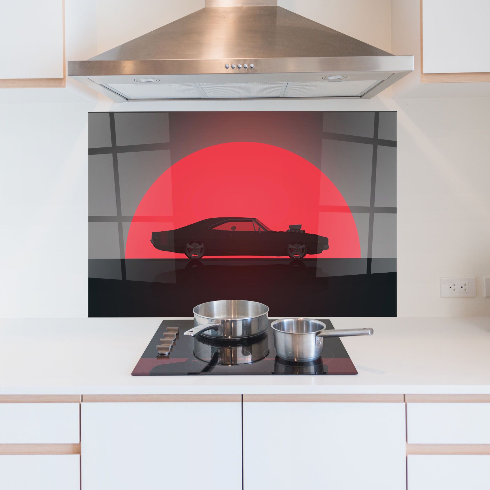 Red Sun Car mockup 5