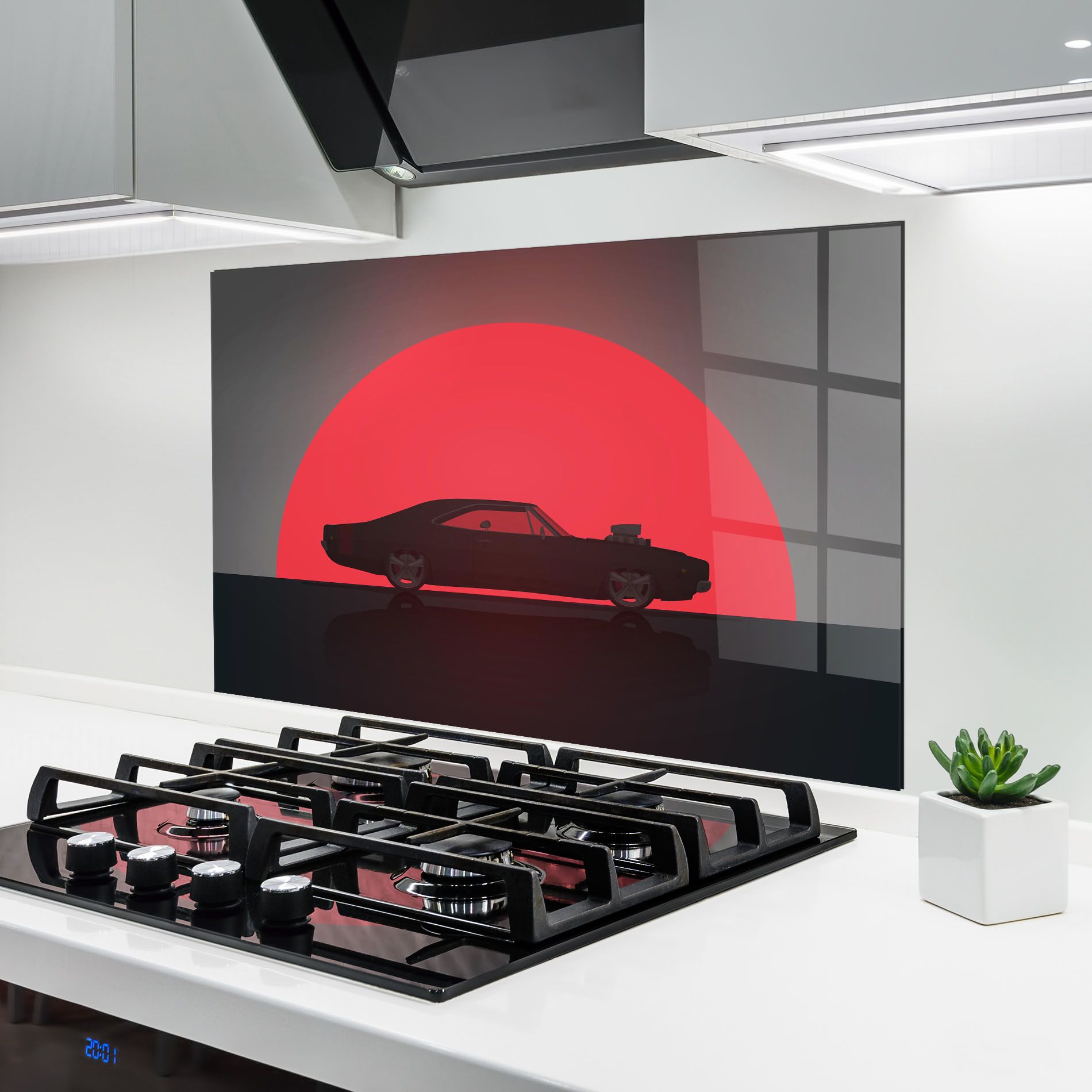 Red Sun Car mockup 6