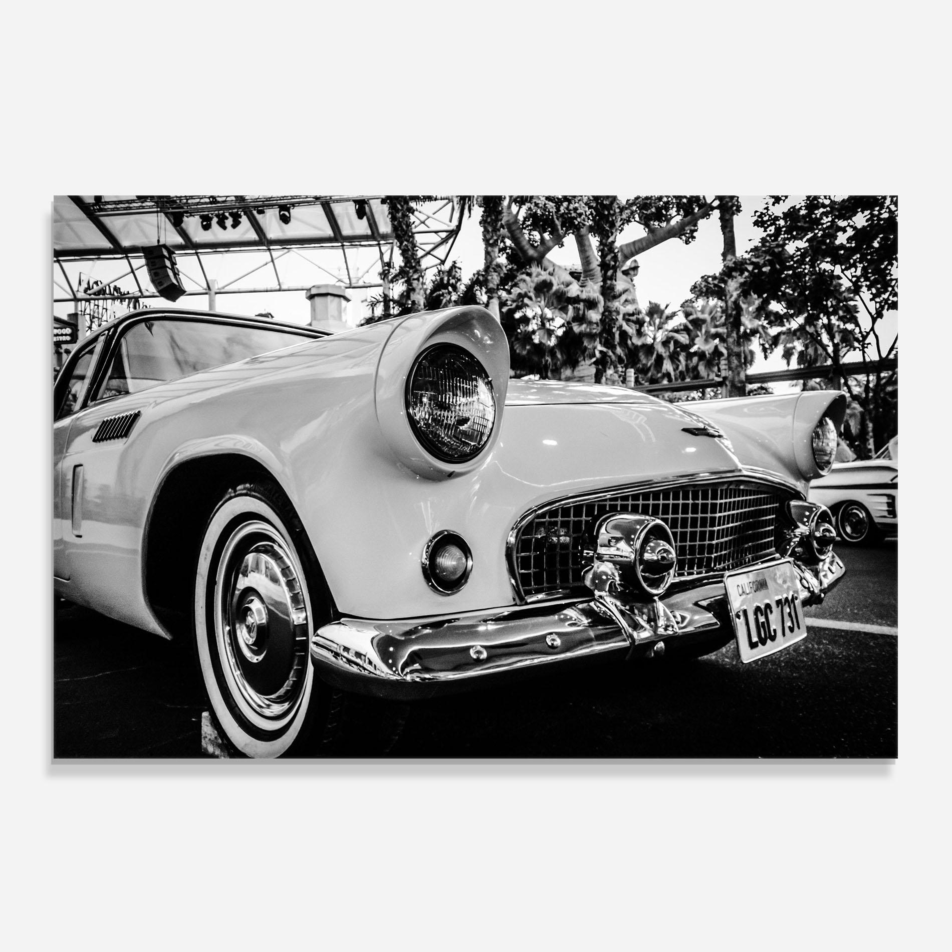 Konyhai üveg hátfal Classic Car mockup 0