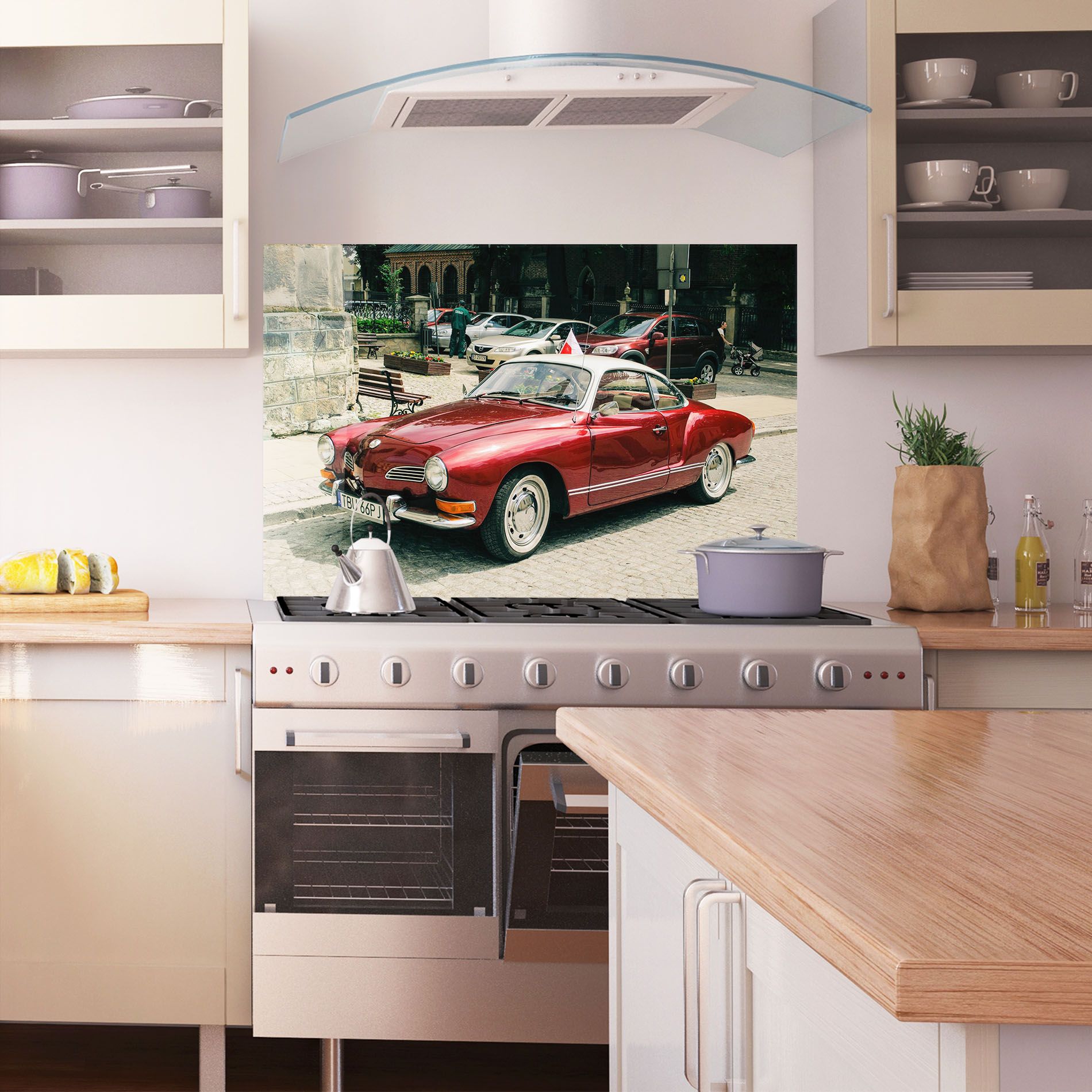 Car Old Red mockup 1