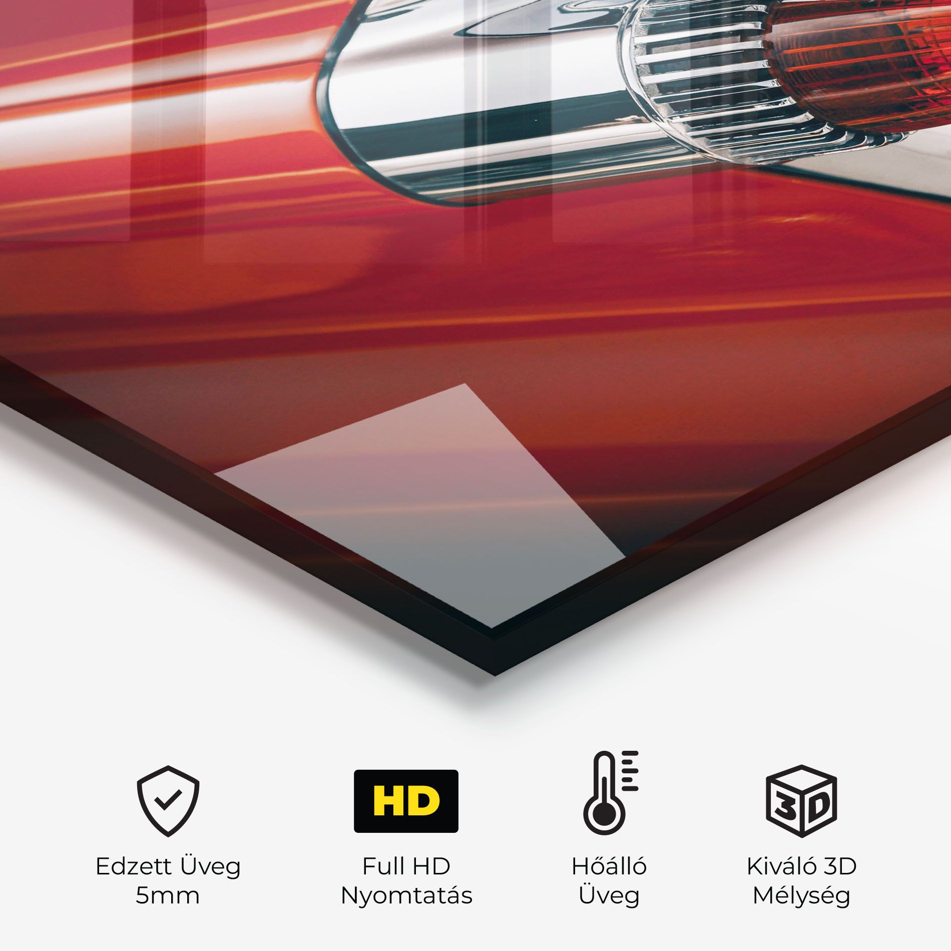 Vintage Car Red mockup 2