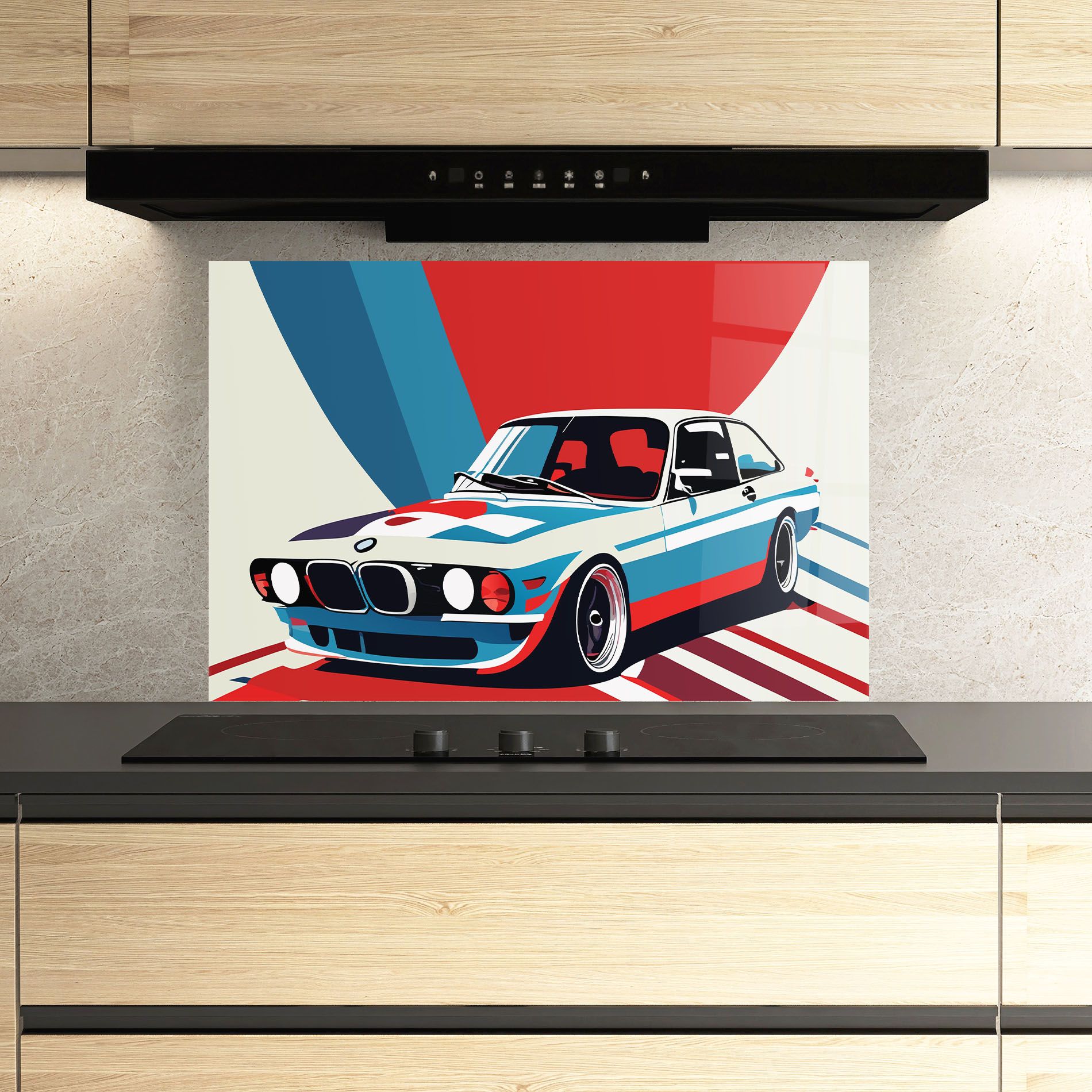 Vintage Bmw mockup 3