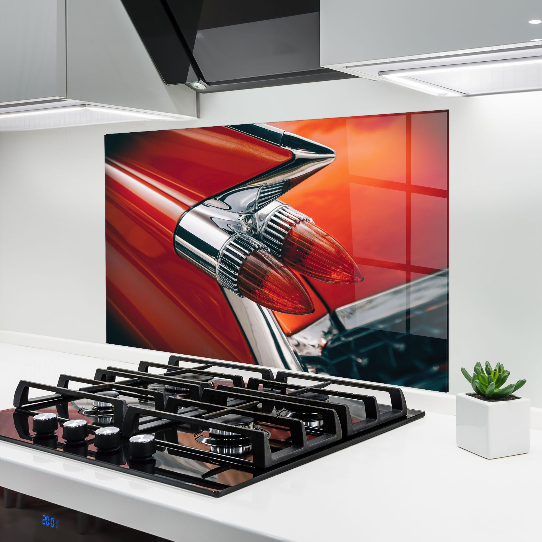 Vintage Car Red mockup 6