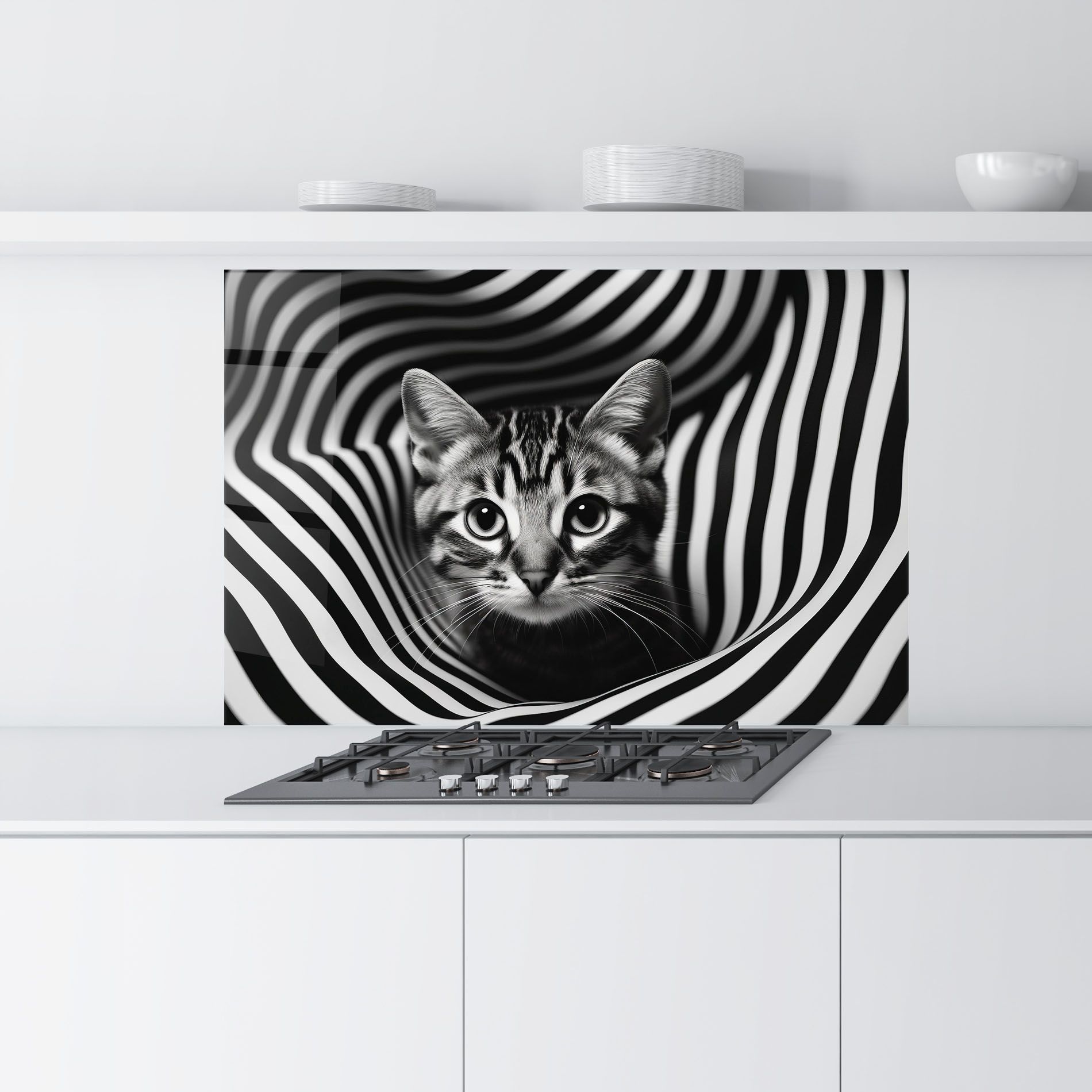 Closeup Cat Portrait mockup 9