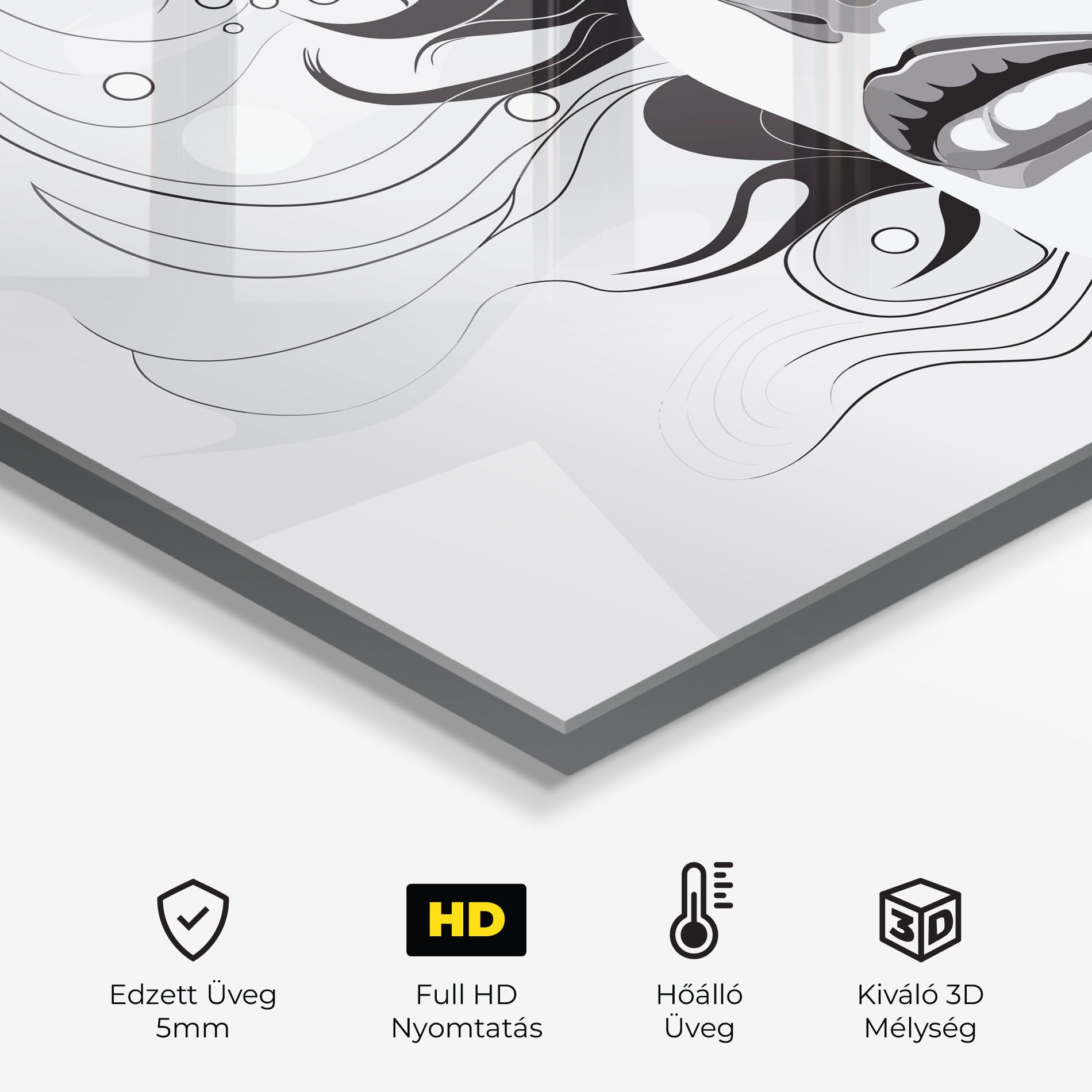 Grey Face Woman mockup 2