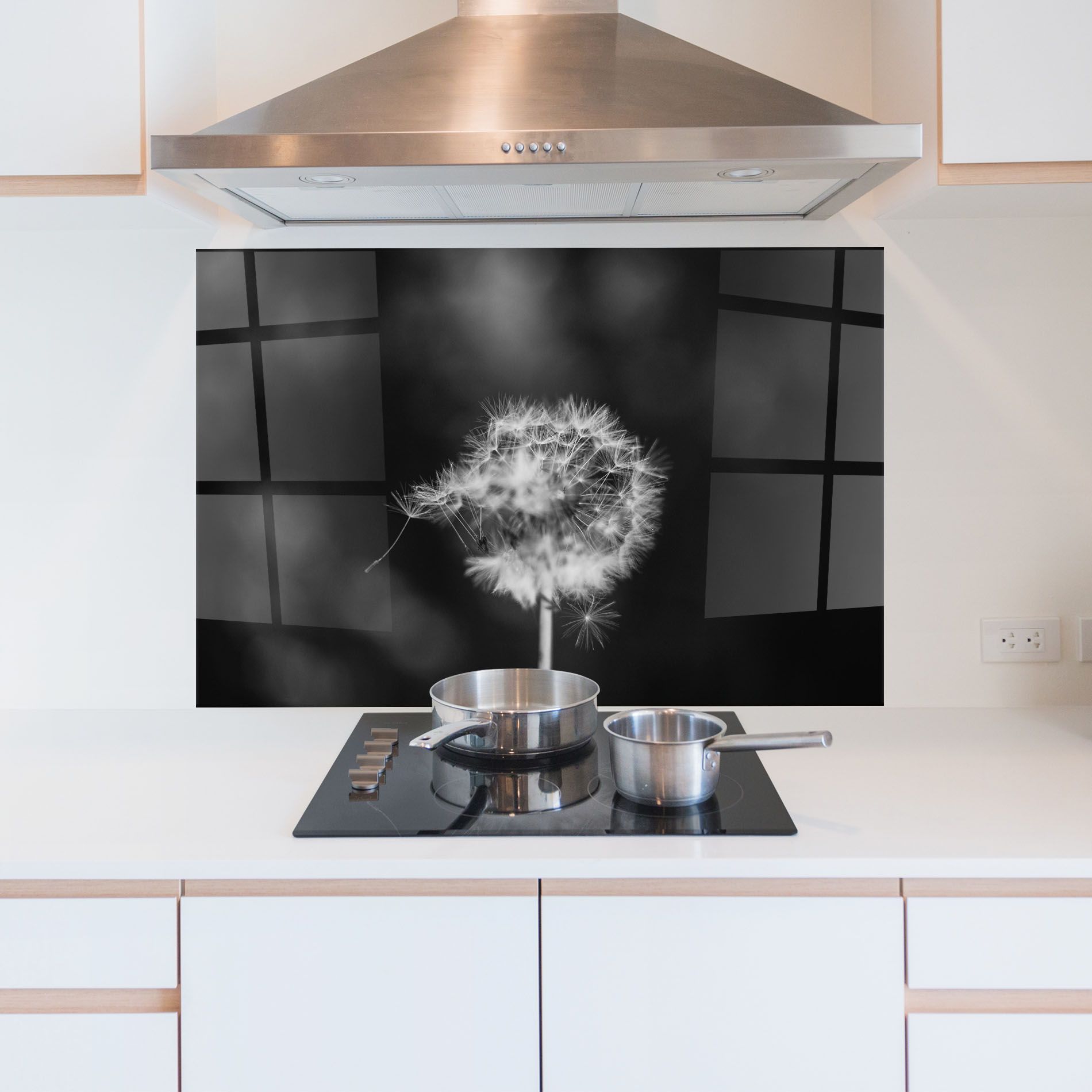 Grey Dandelion mockup 5