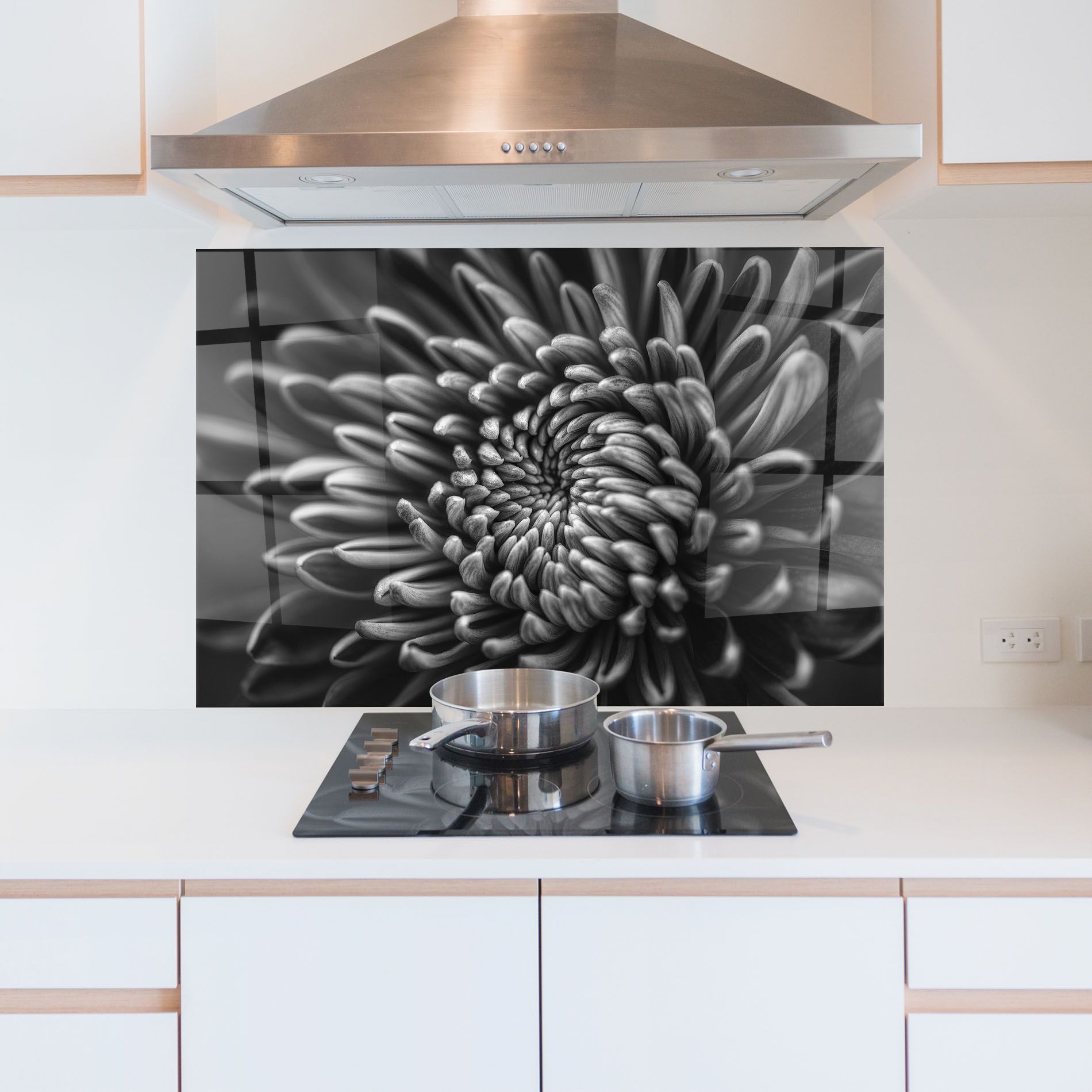 Grey Flower mockup 5