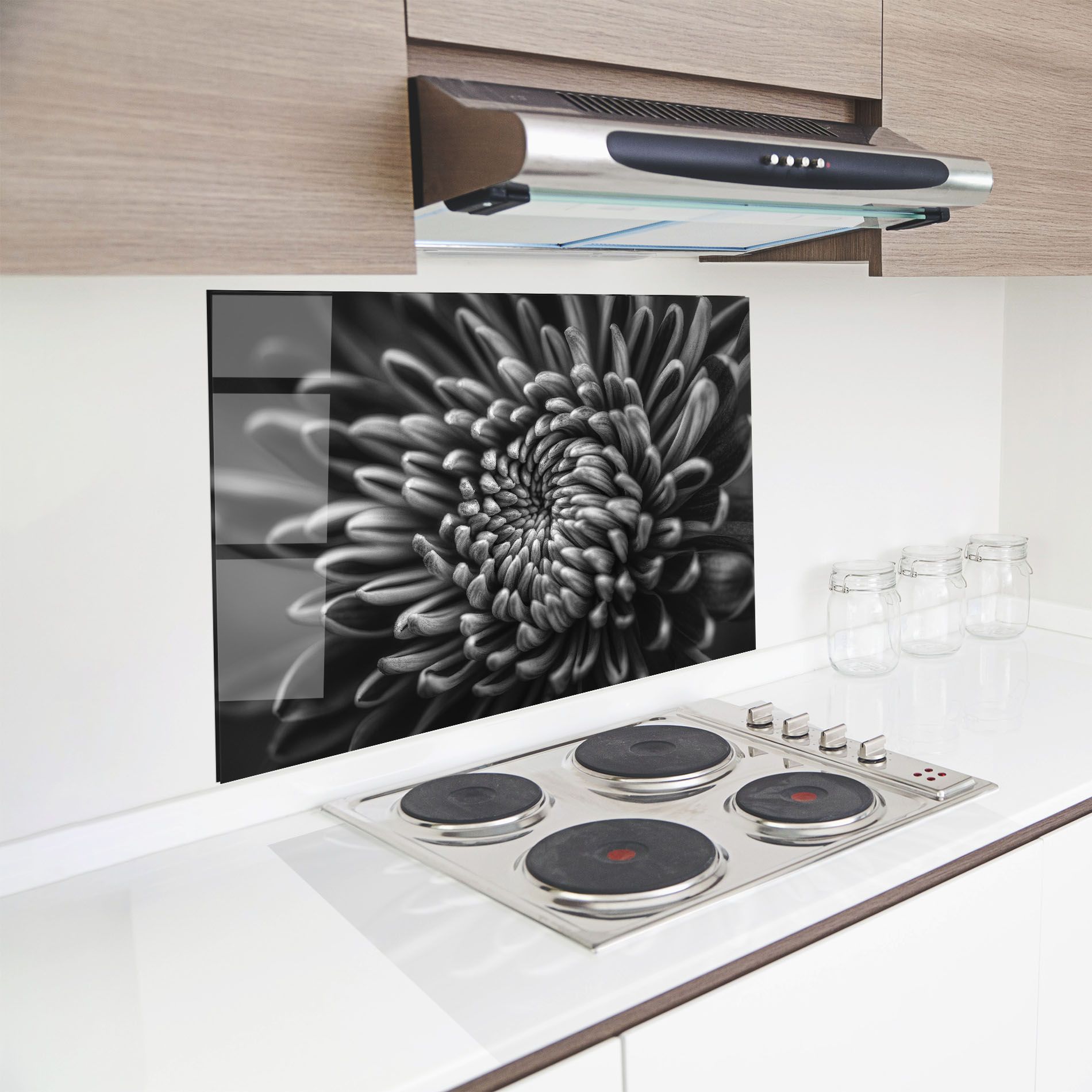 Grey Flower mockup 8