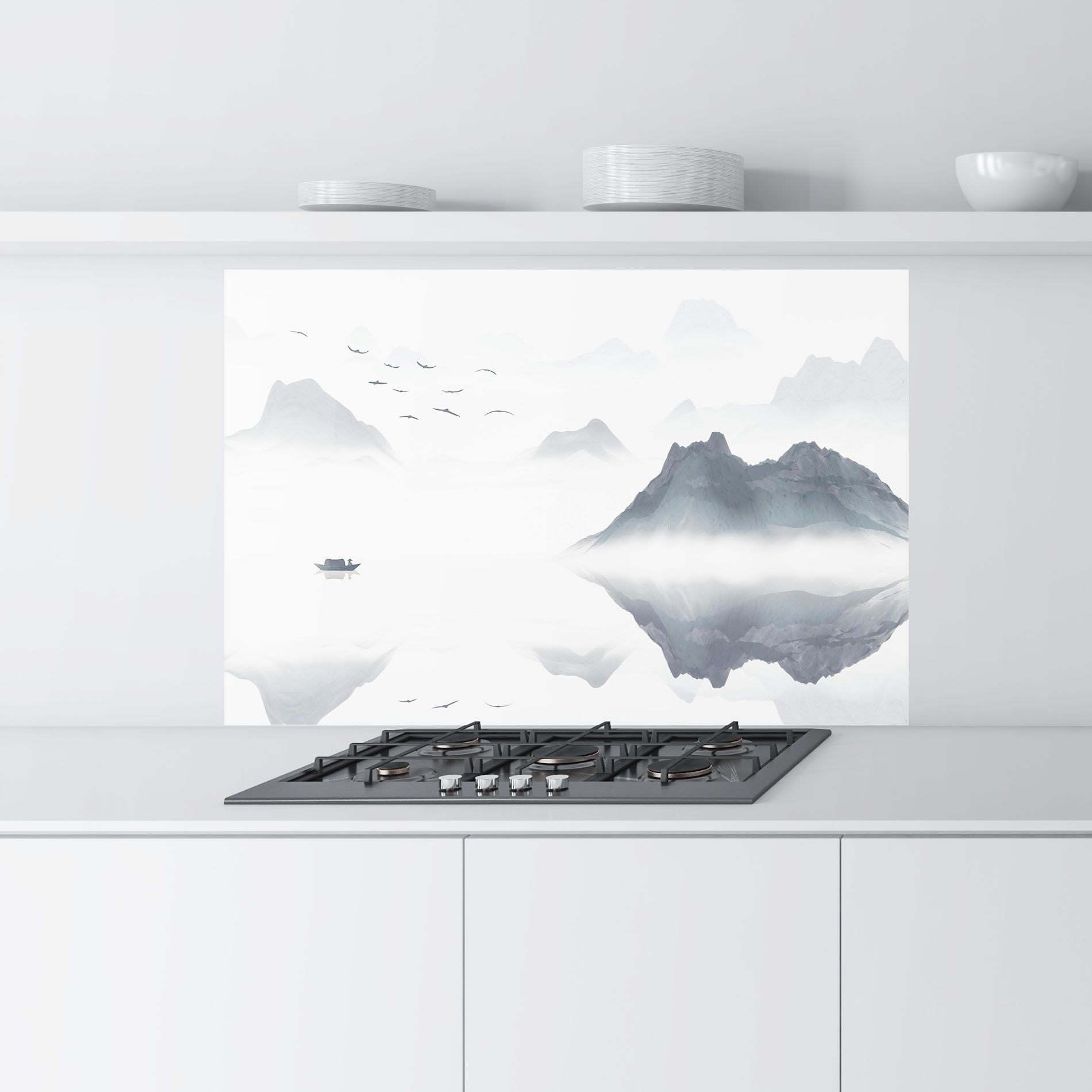 Chinese Style Mountains mockup 9