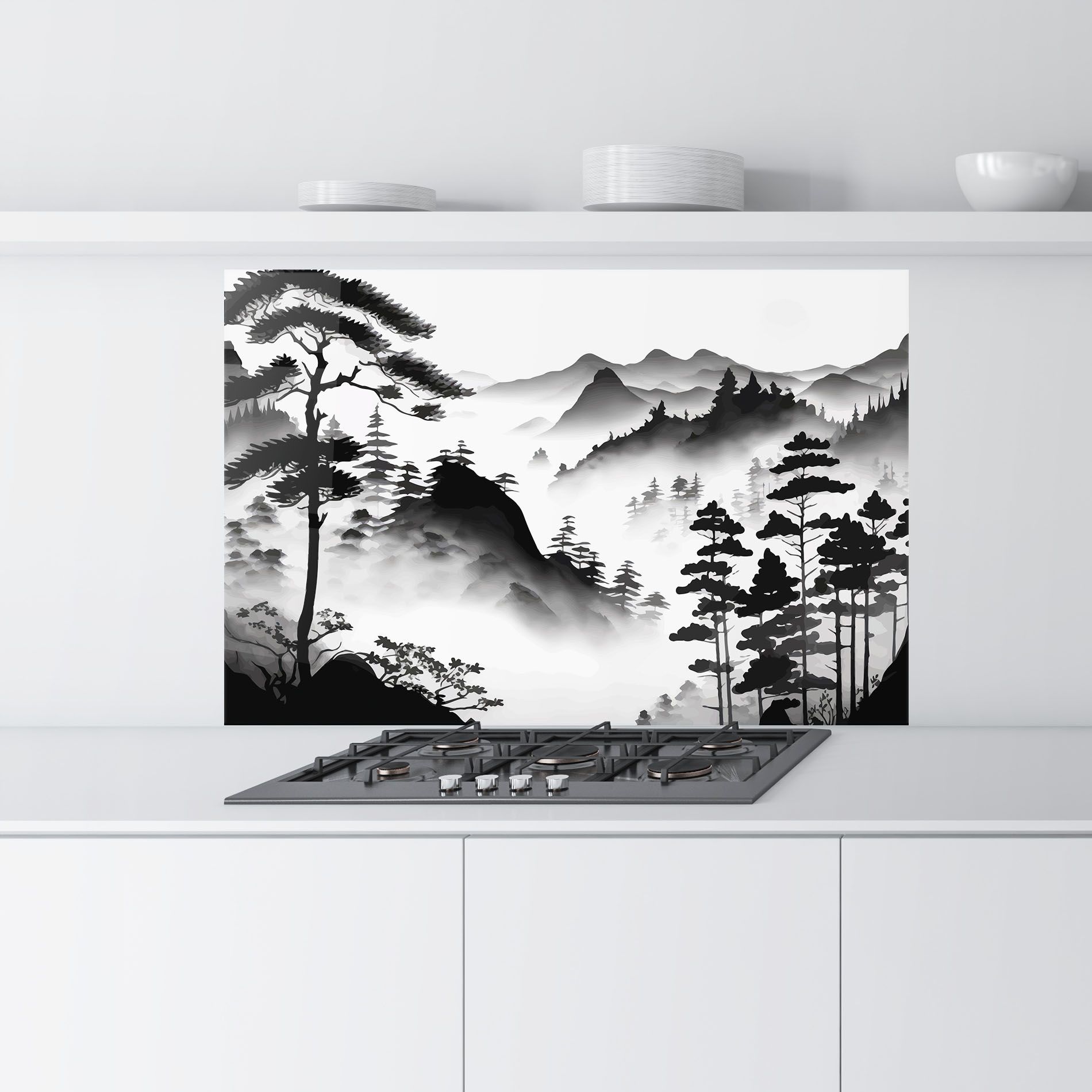 Foggy Asiatic View mockup 9