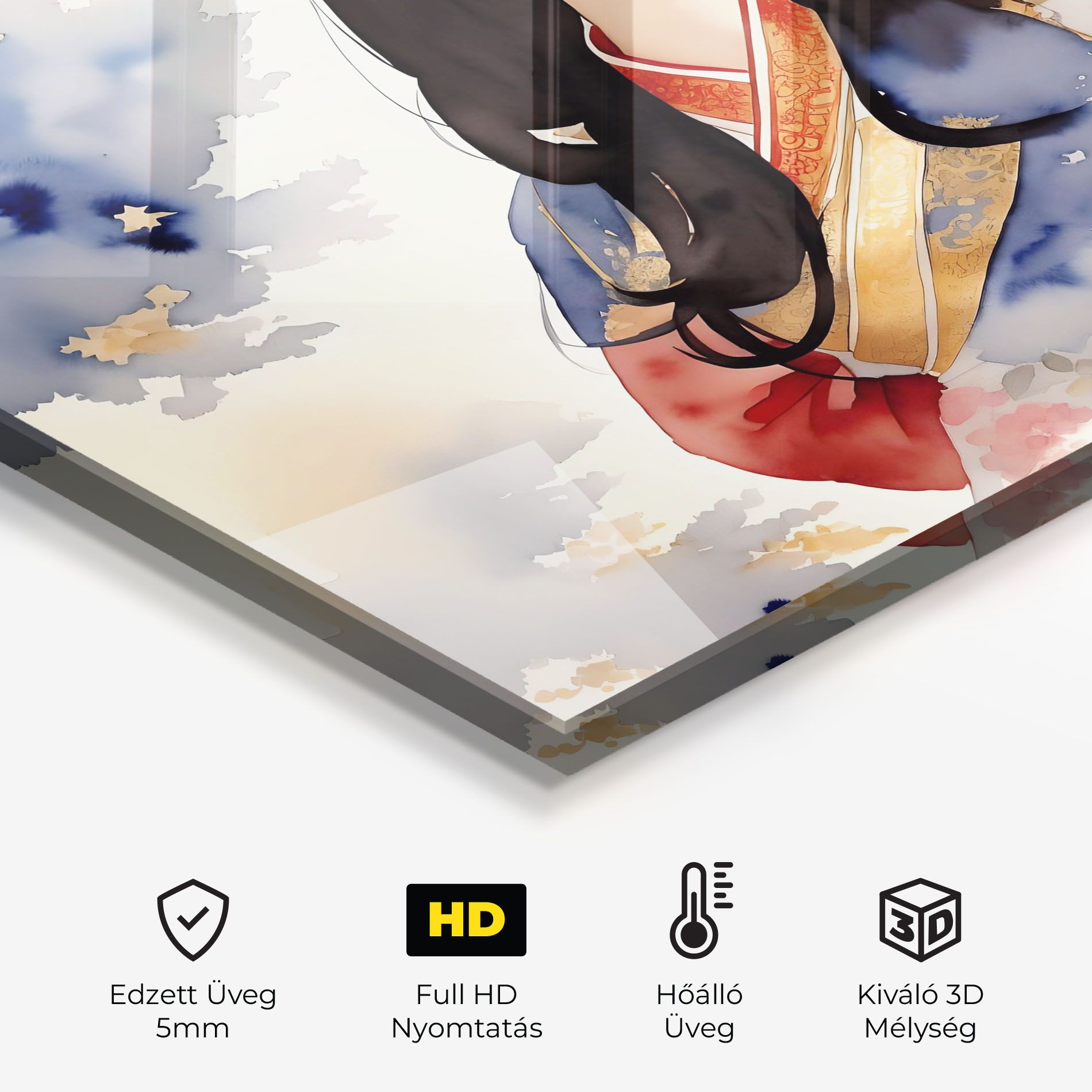 Asian Woman Dancing mockup 2