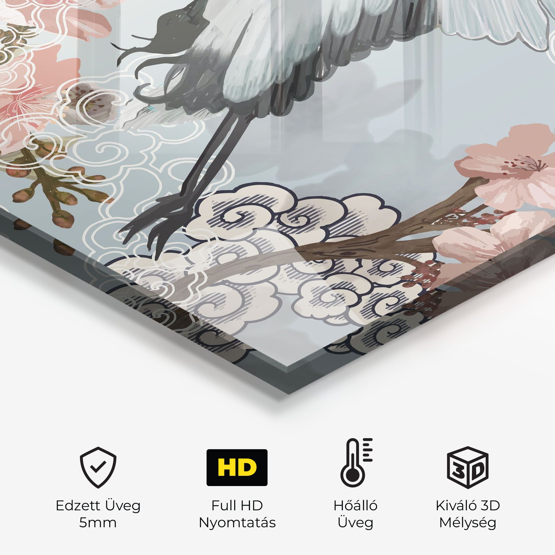 Beautiful Asiatic Bird mockup 2