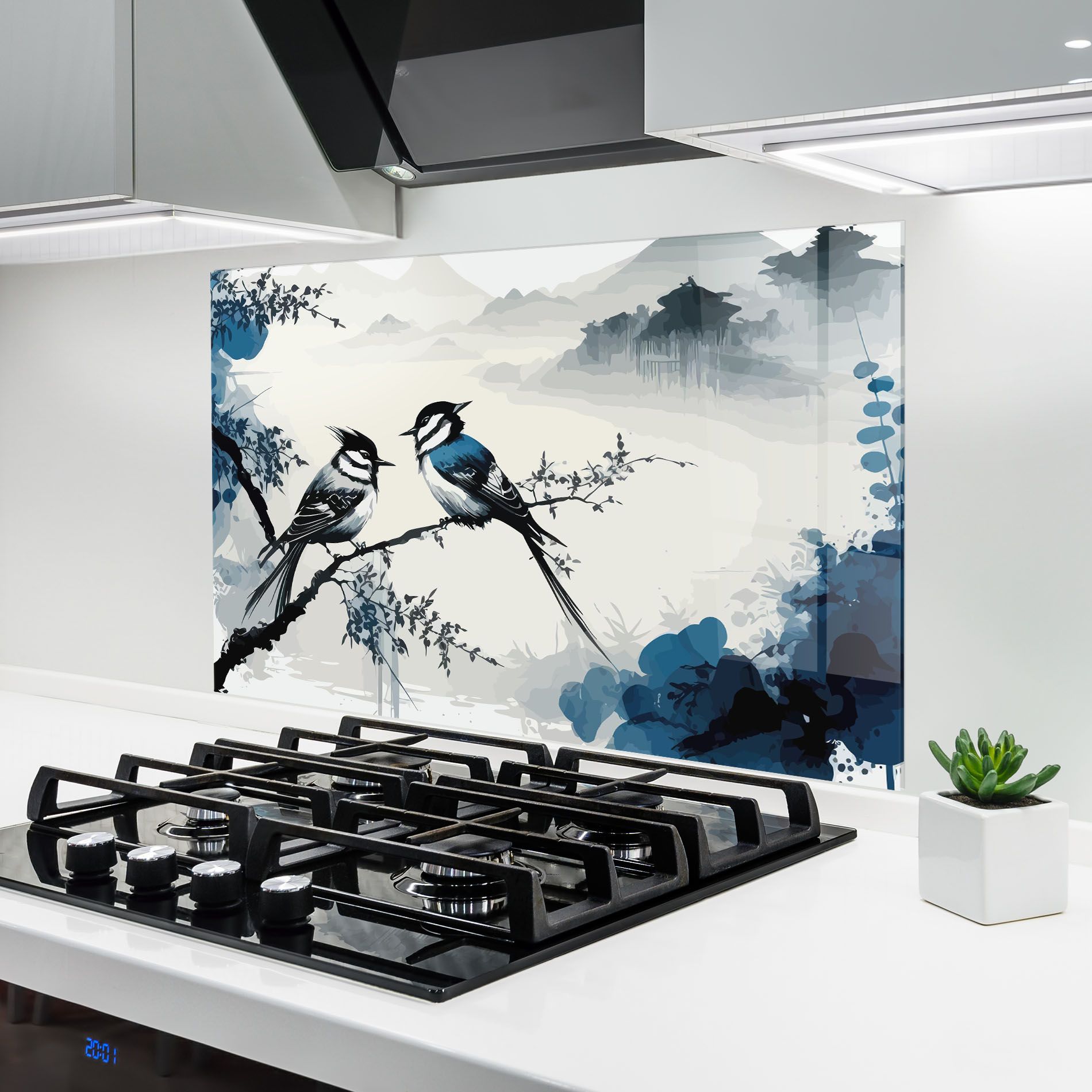 Asiatic Blue Bird mockup 6