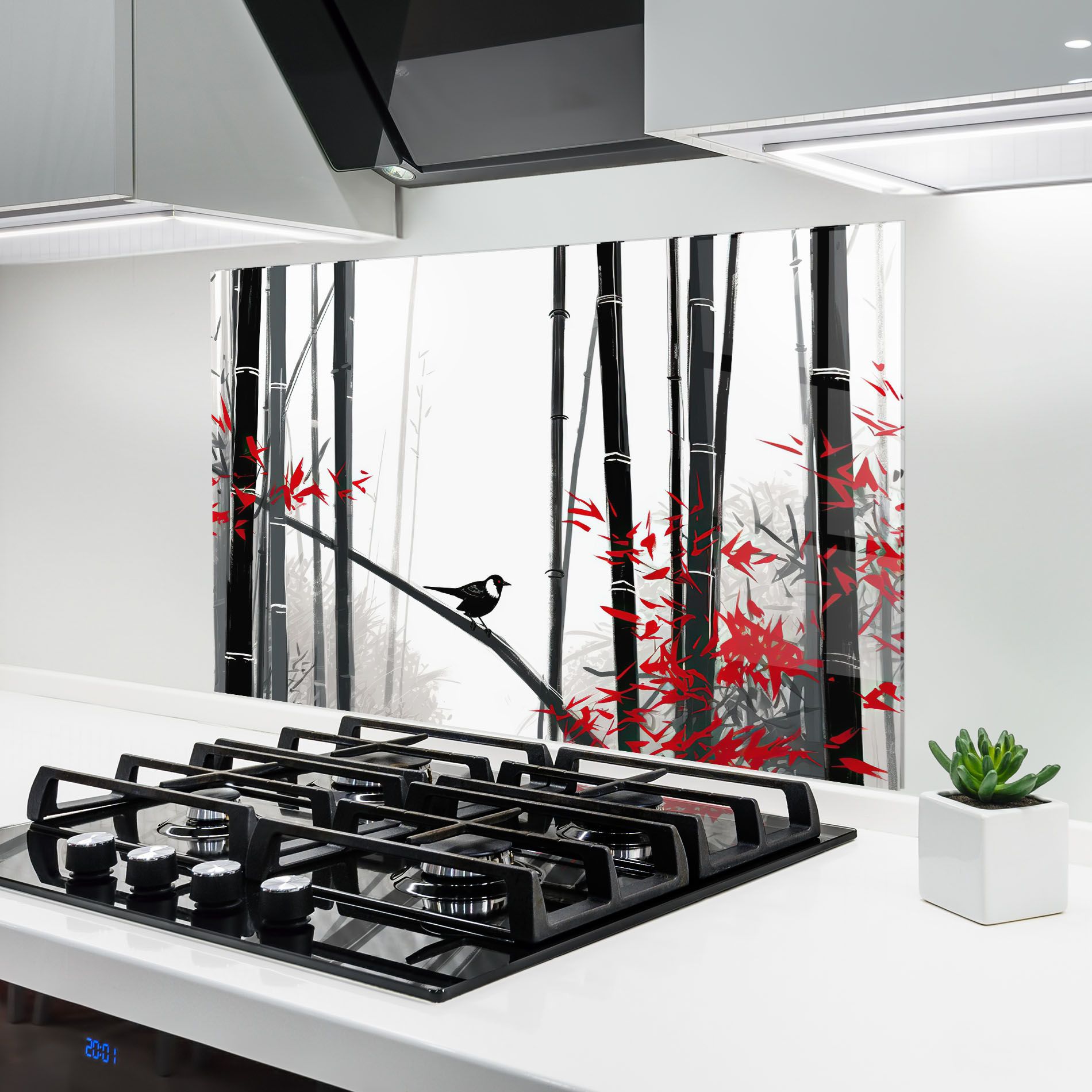 Chinese Red Leafs mockup 6