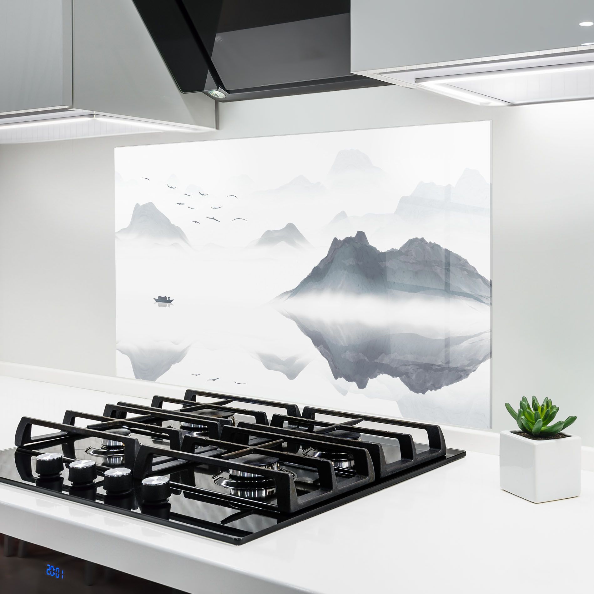 Chinese Style Mountains mockup 6