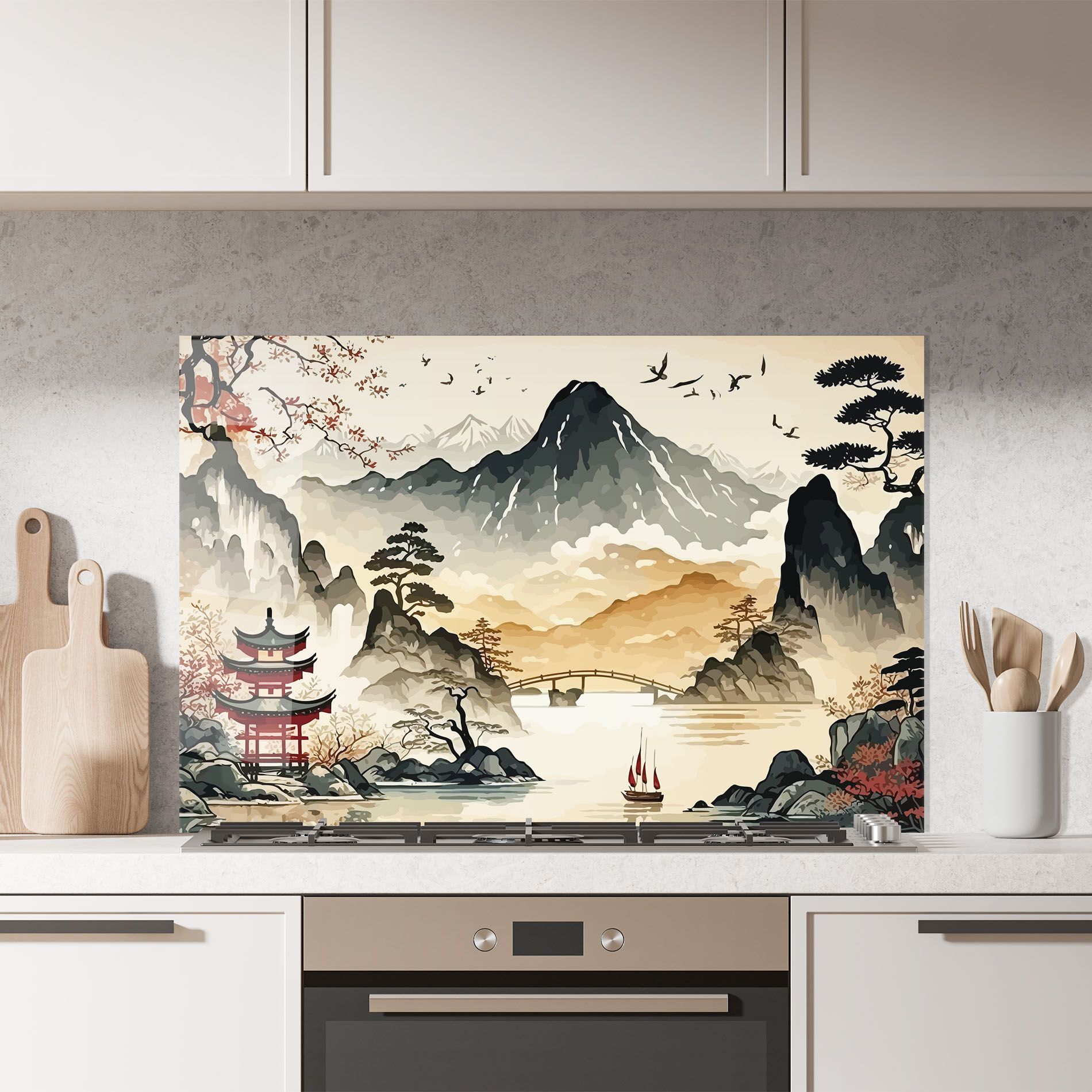 Asian Mountain View mockup 7