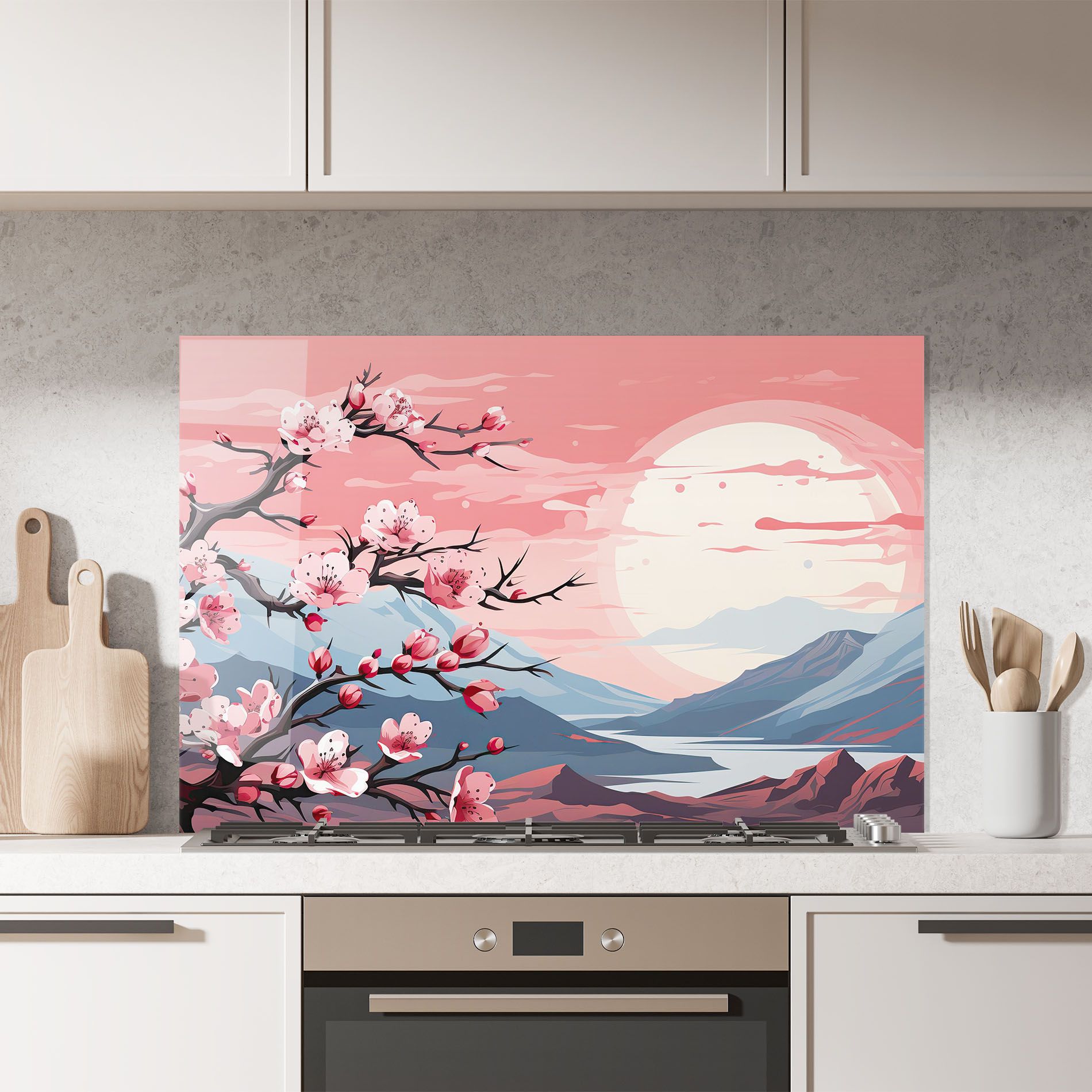 Chinese Cherry Blossoms mockup 7