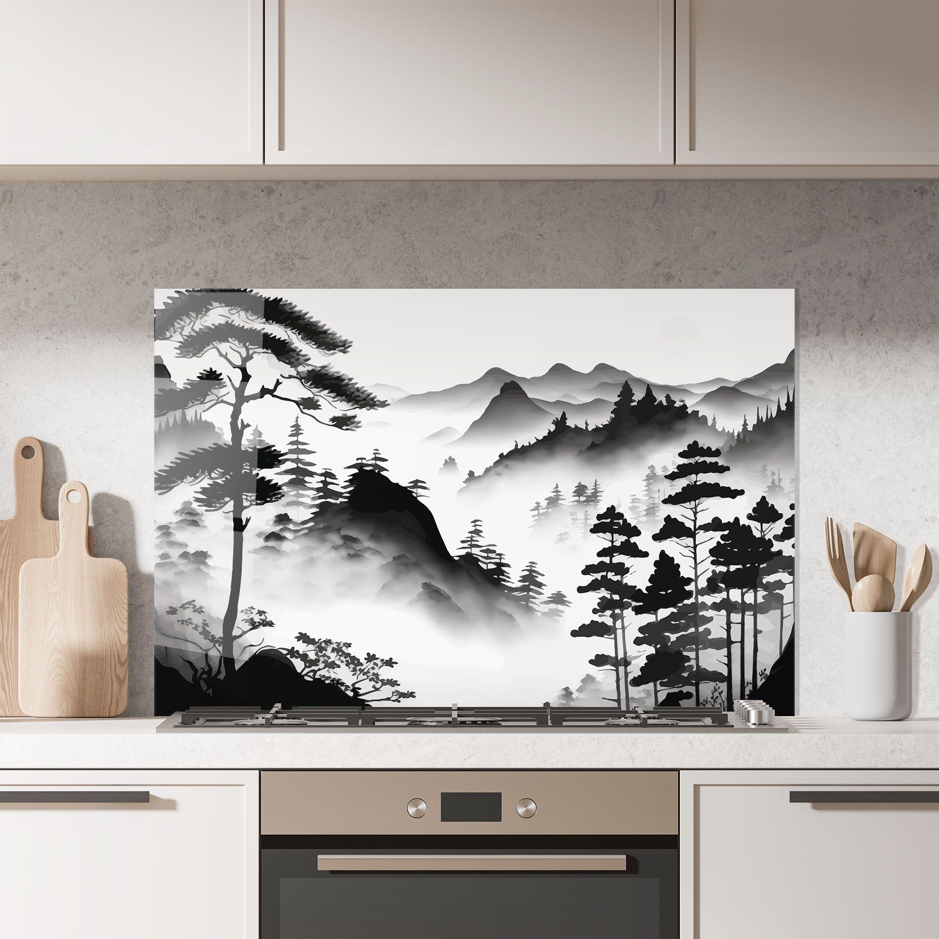 Foggy Asiatic View mockup 7