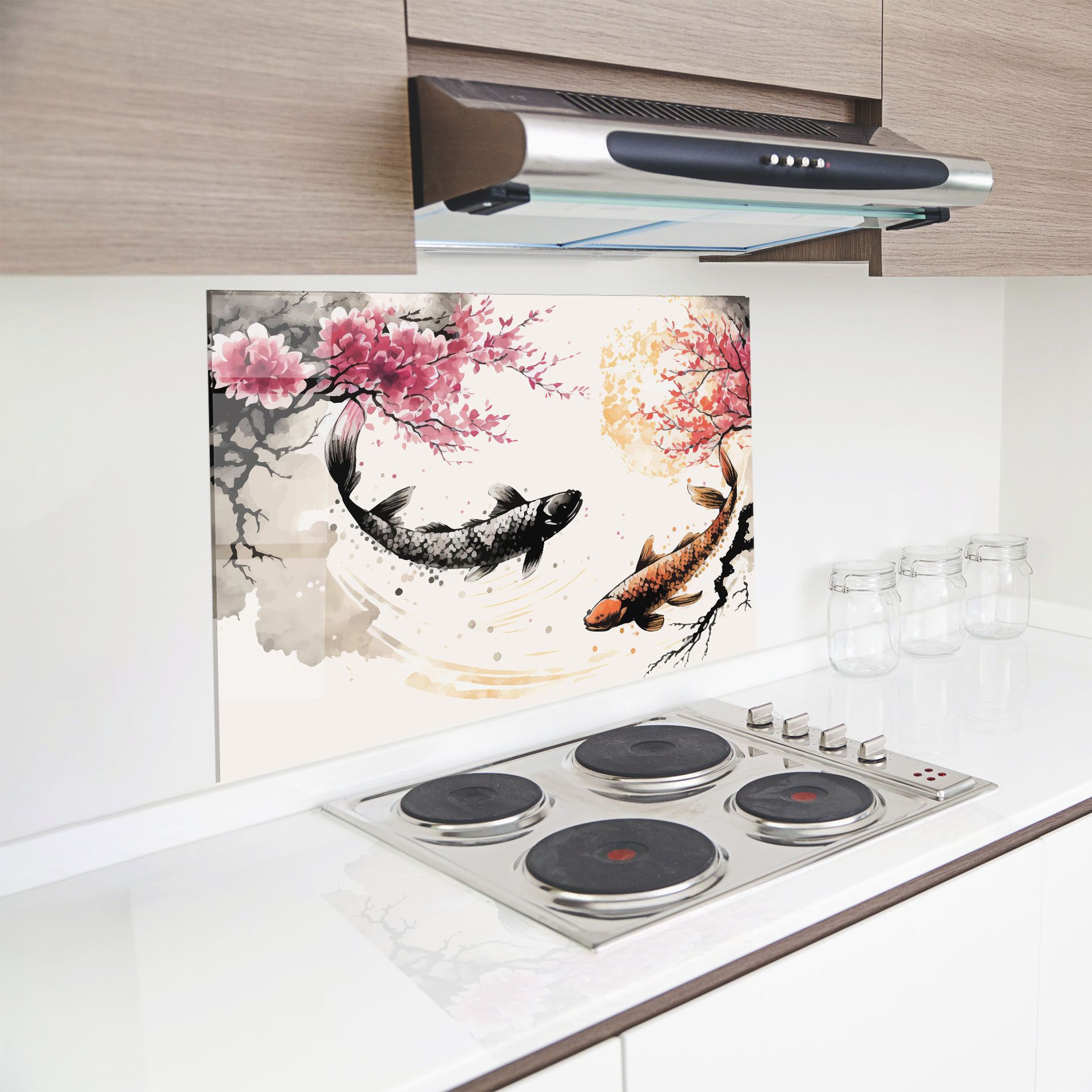 Asiatic Flower Fish mockup 8