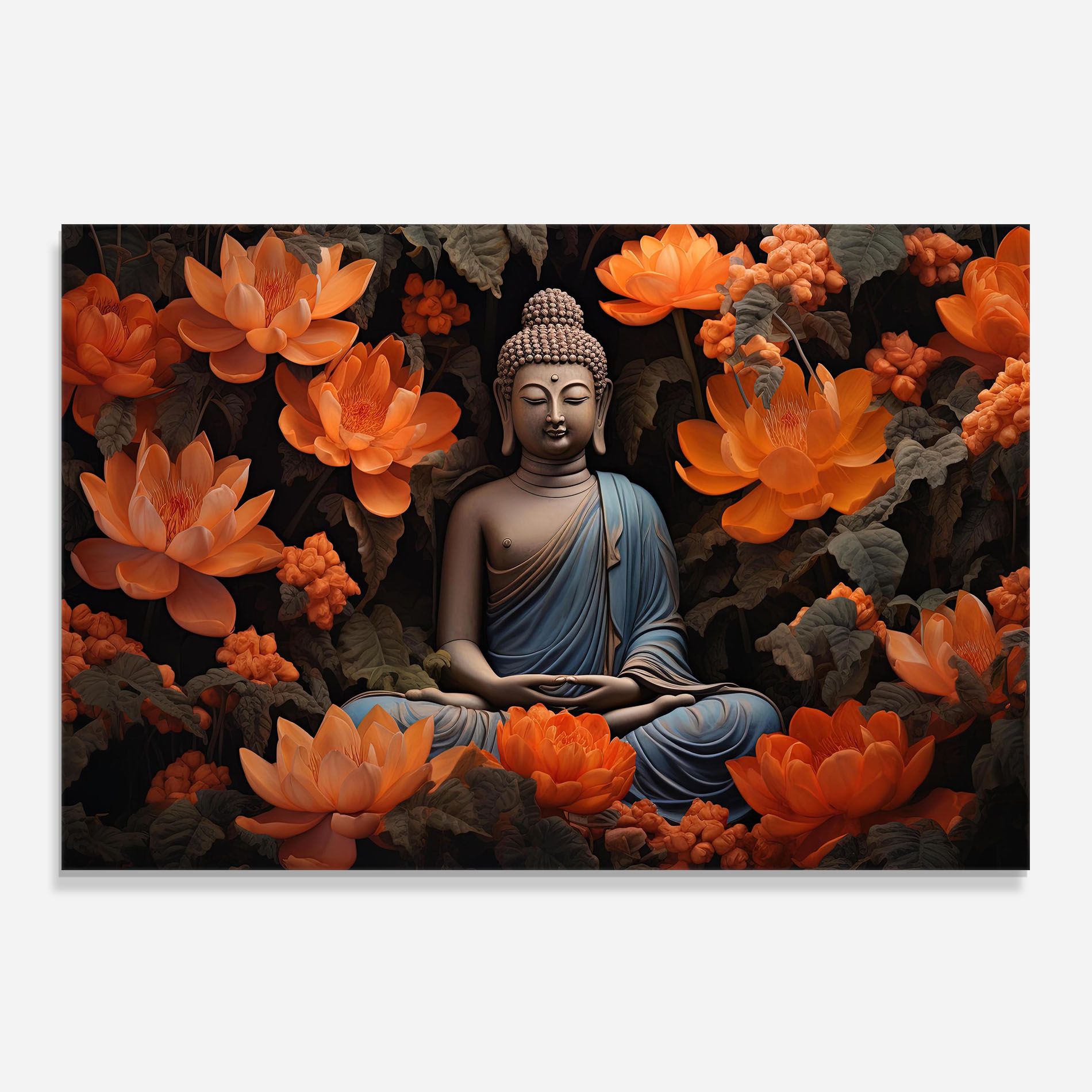 Big Flower Buddha mockup 0
