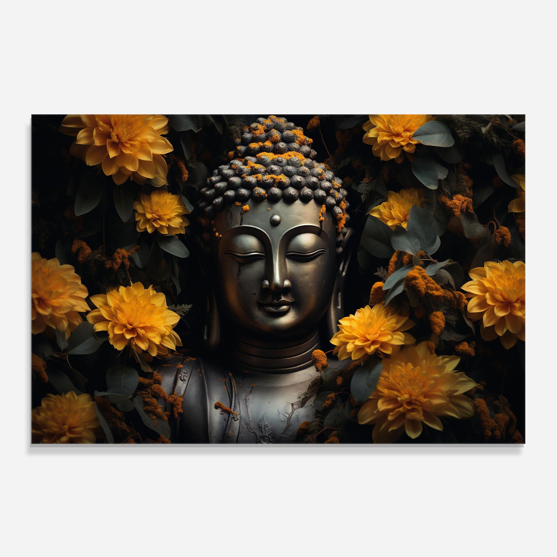 Buddha Peace Statue mockup 0