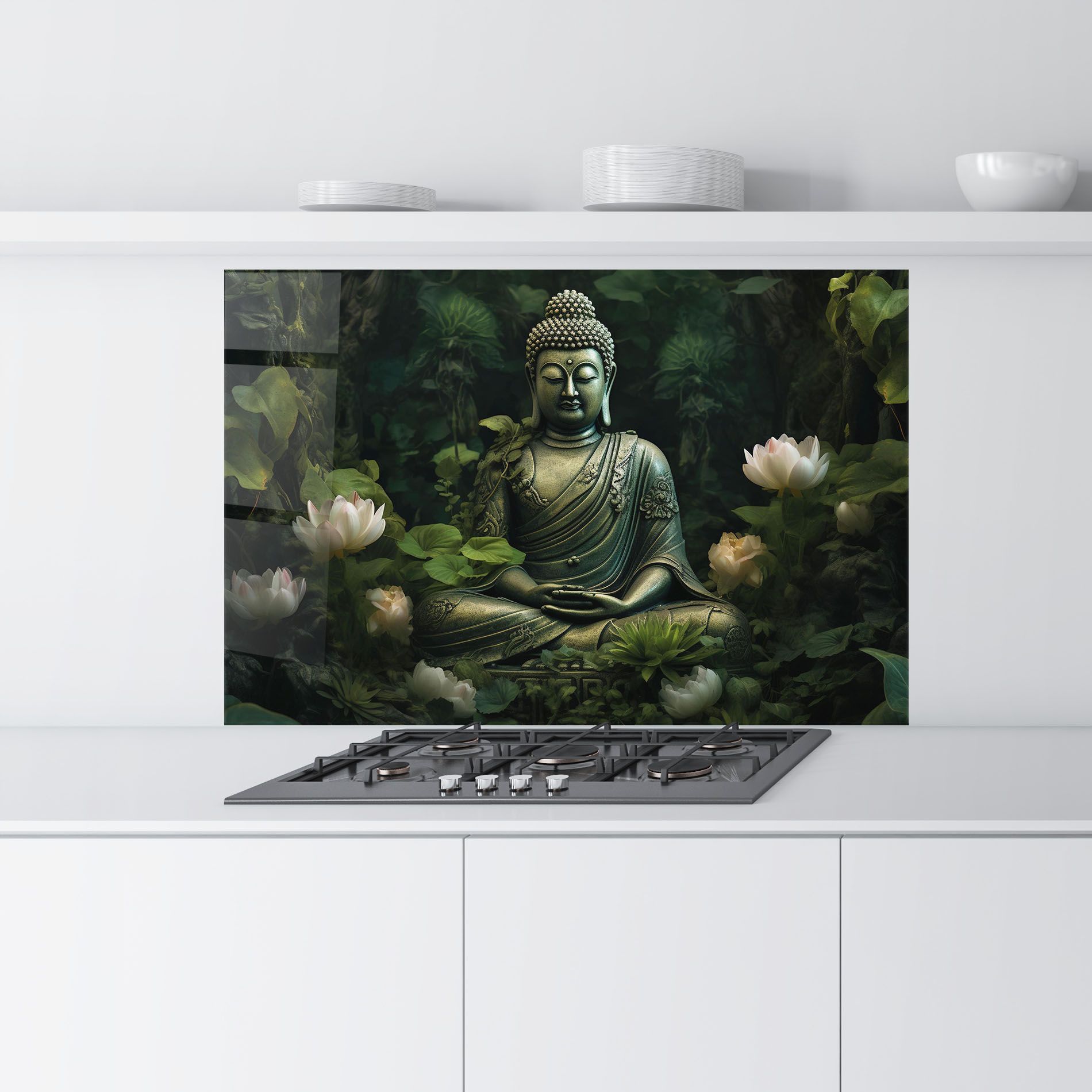 Buddha Lotus Flower mockup 9